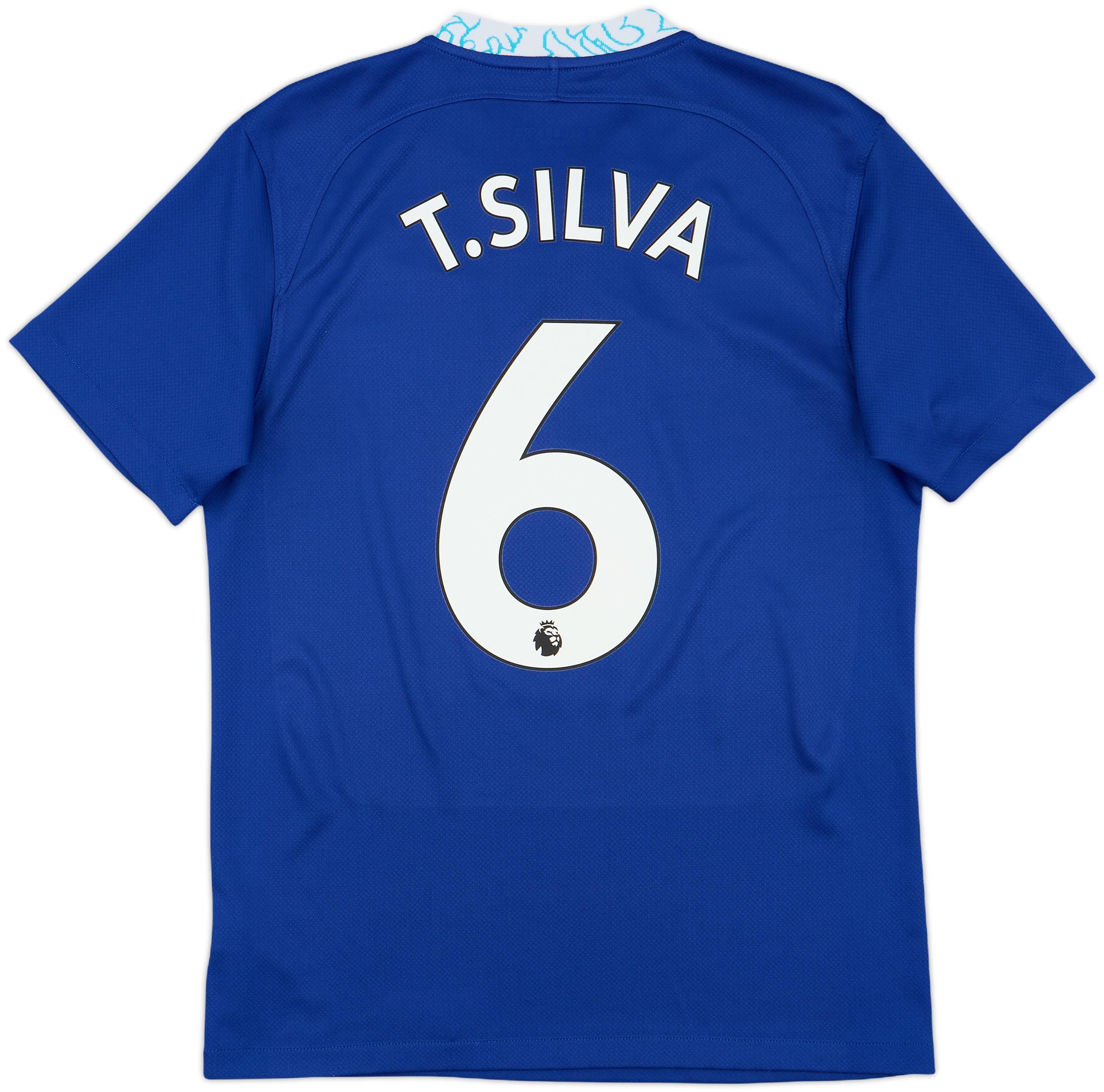 2022-23 Chelsea Home Shirt T.Silva #6 - 10/10 - (S)