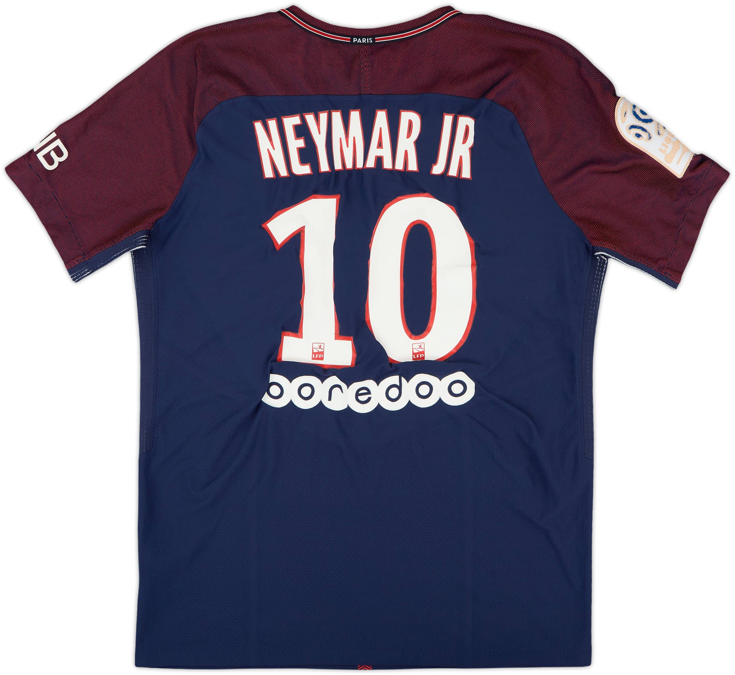 2017-18 Paris Saint-Germain Authentic Home Shirt Neymar Jr
