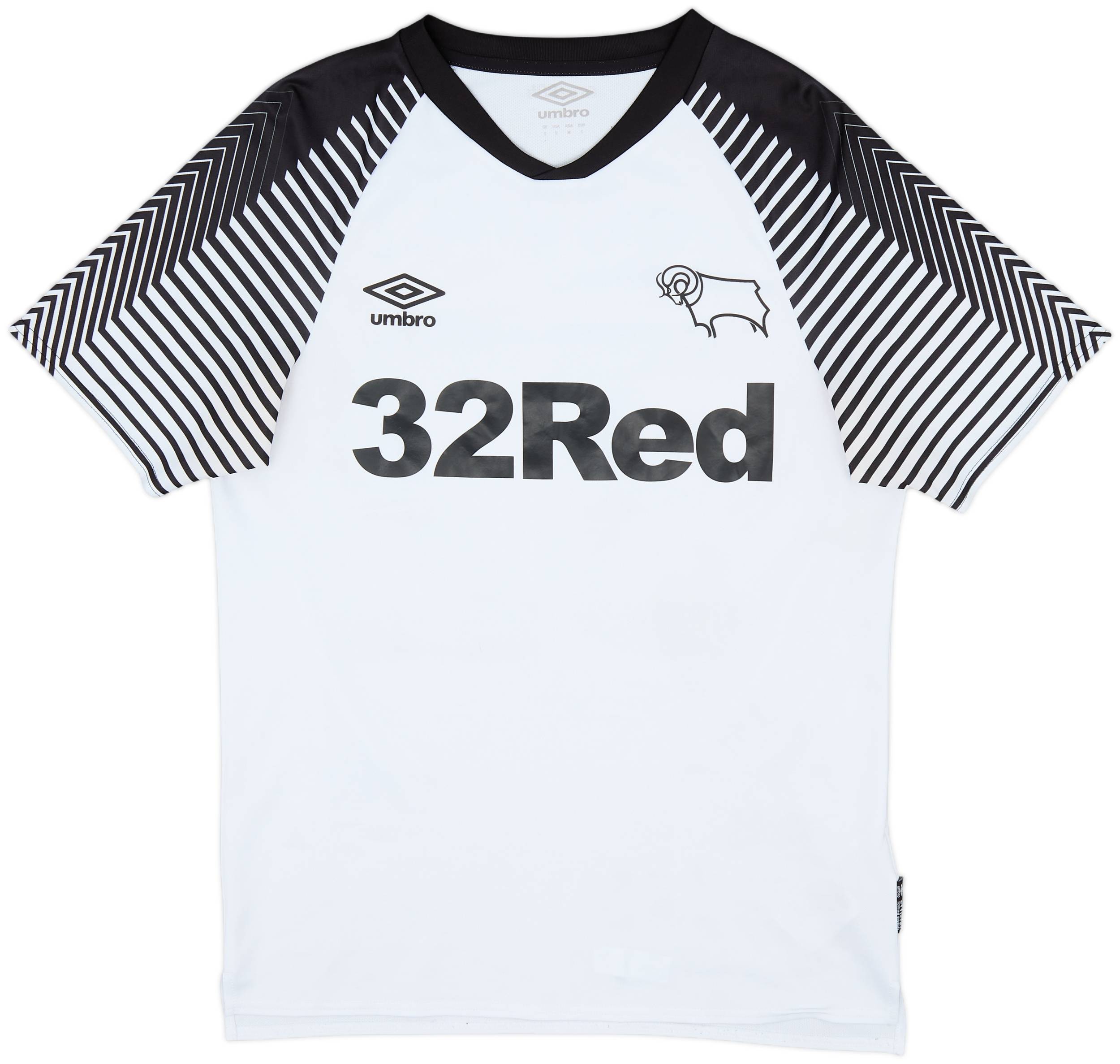 2019-20 Derby County Home Shirt Rooney #32 - 8/10 - (S)