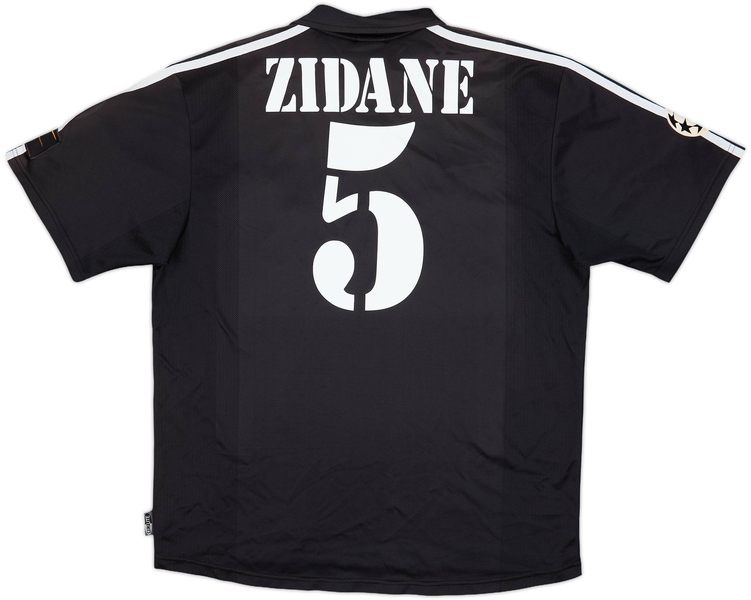 2002-03 Real Madrid Centenary Away Shirt Zidane #5 - 9/10 - (L)