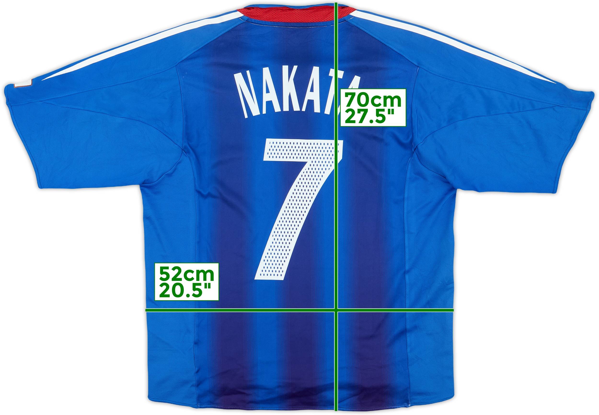 2004-06 Japan Home Shirt Nakata #7 - 8/10 - (M)