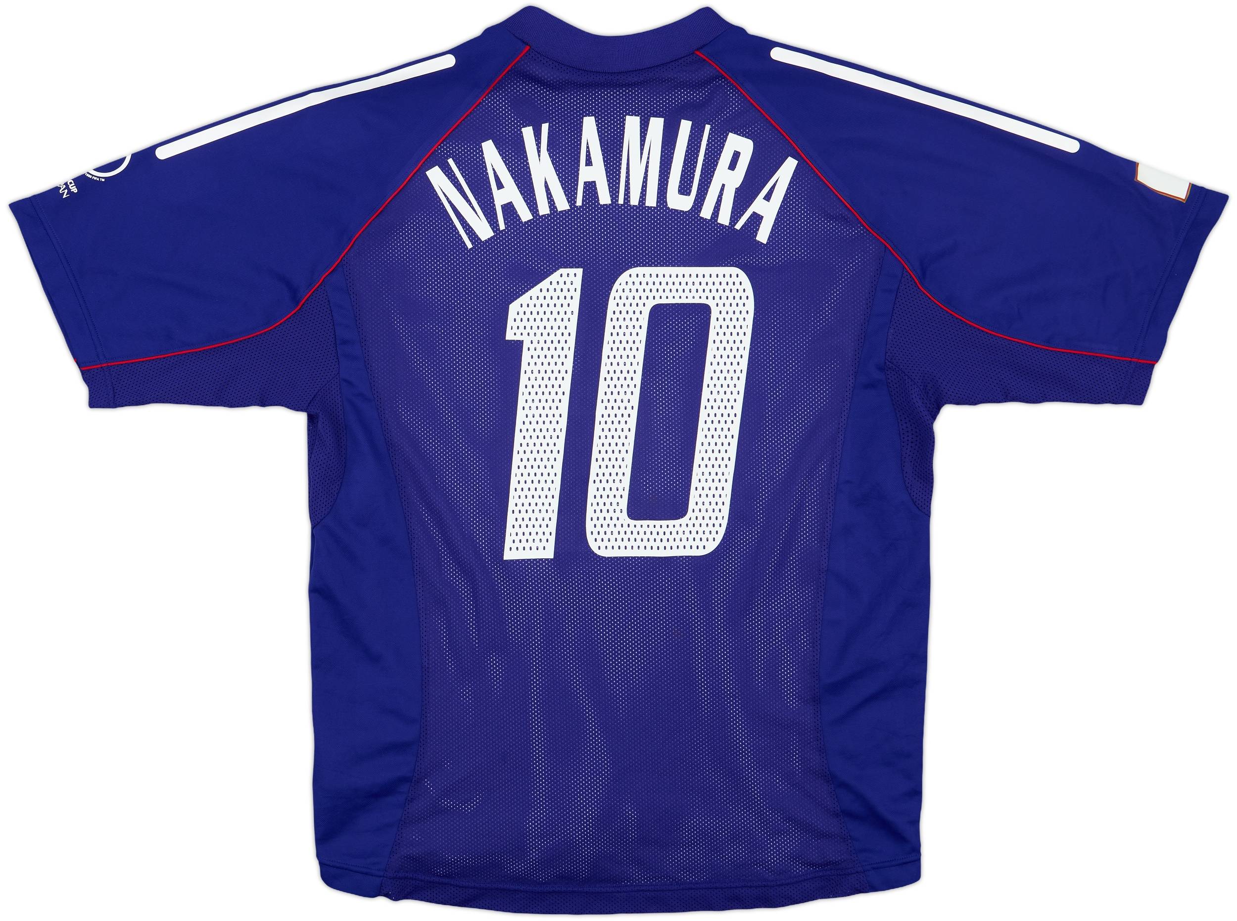 2002-04 Japan Player Issue Home Shirt Nakamura #10 - 8/10 - (L)