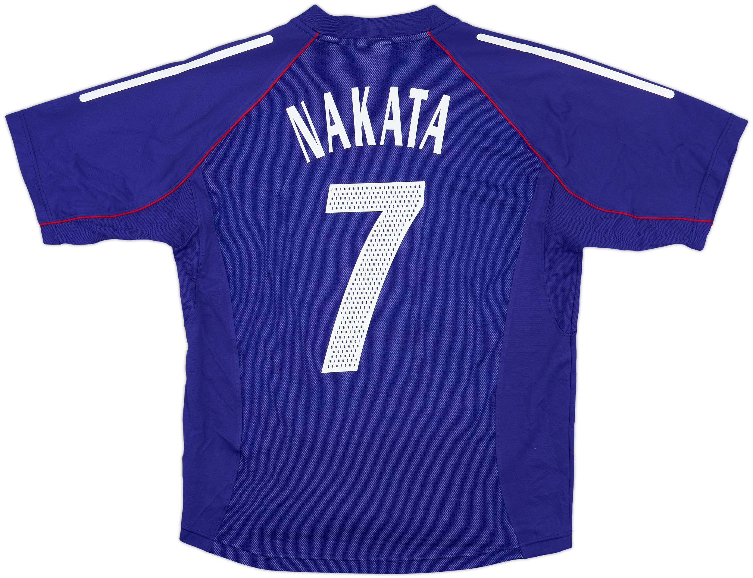2002-04 Japan Home Shirt Nakata #7 - 10/10 - (L)