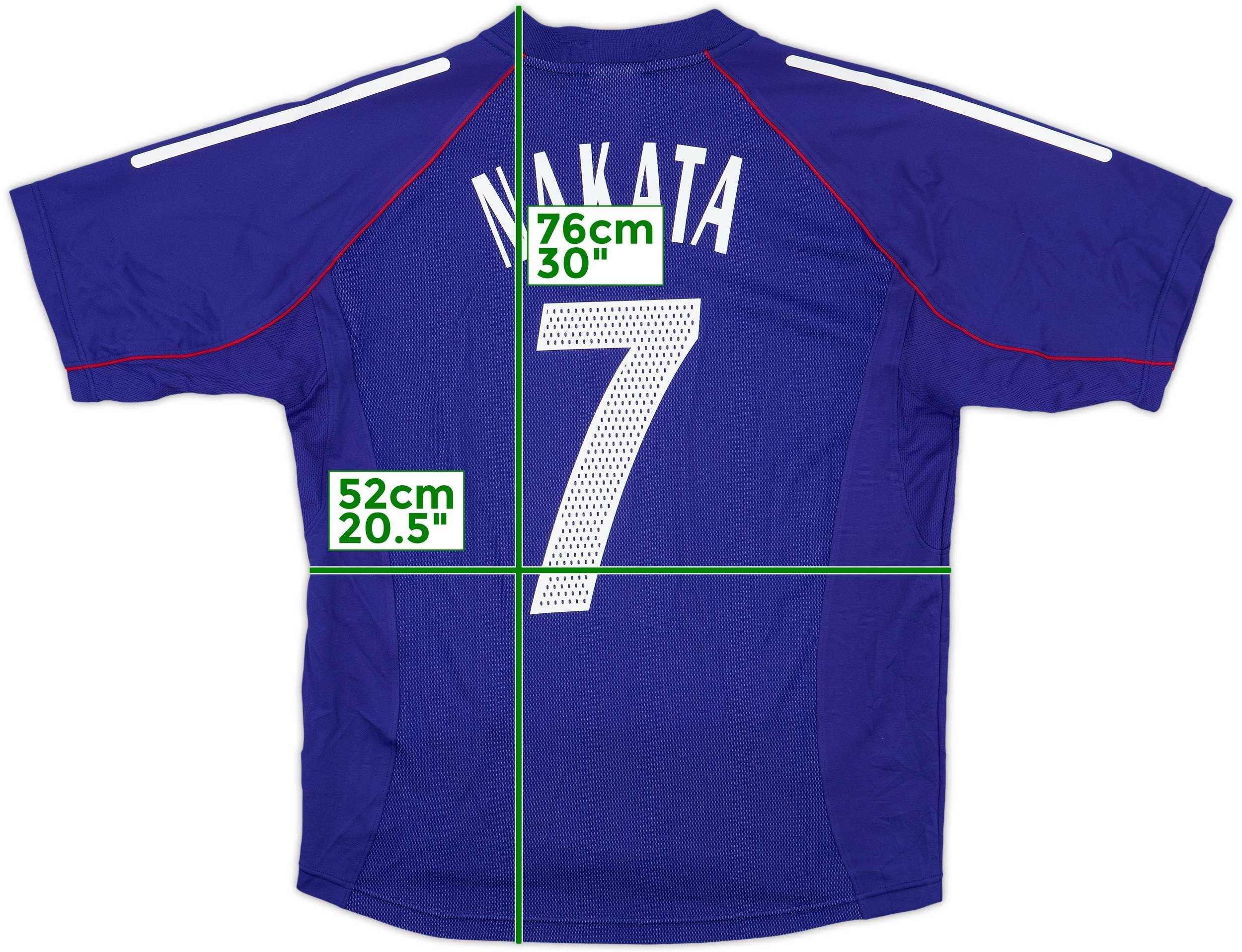 2002-04 Japan Home Shirt Nakata #7 - 10/10 - (L)