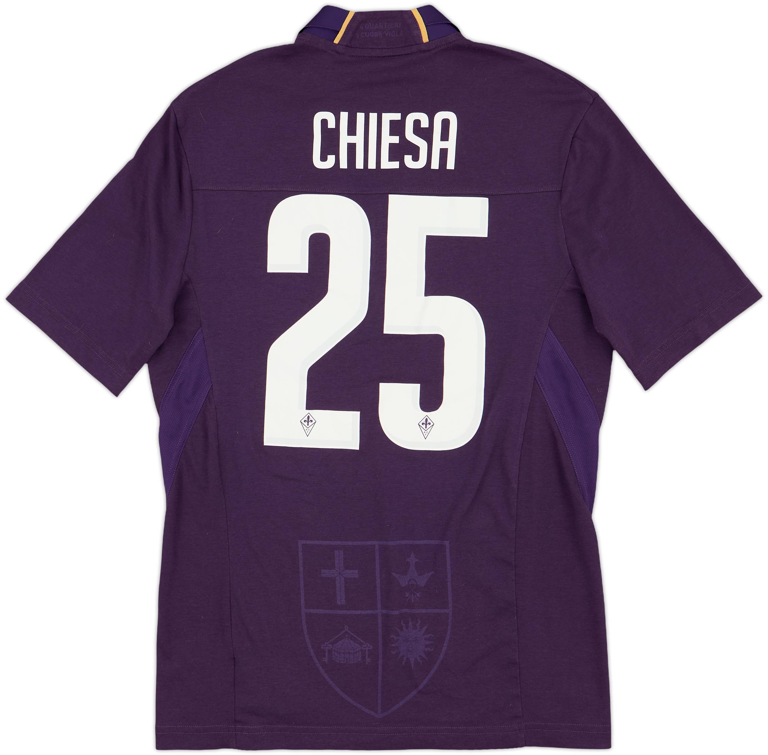 2018-19 Fiorentina Home Shirt Chiesa #25 - 8/10 - (S)