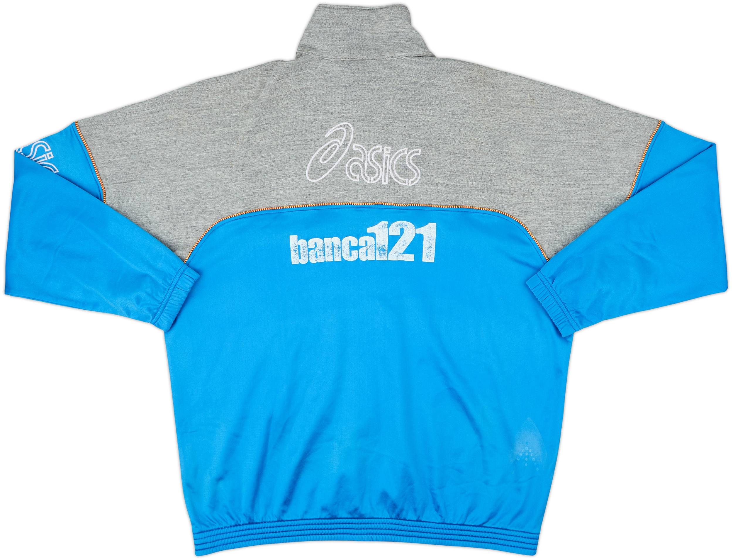 ウェア Asics Lecce L/S  05/06 #8 Dalla Bona 1999-00 Lecce Asics 1/2 Zip Drill Top - 6/10 - (XL)