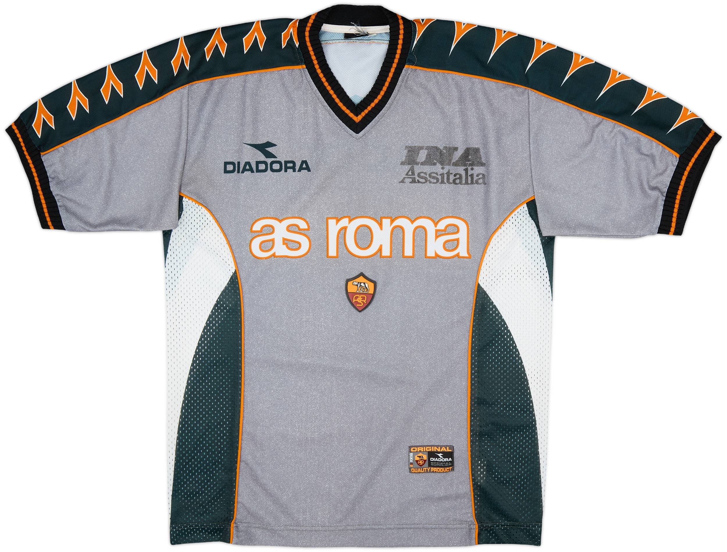 1999-00 Roma Diadora Training Shirt 7/10 (M)