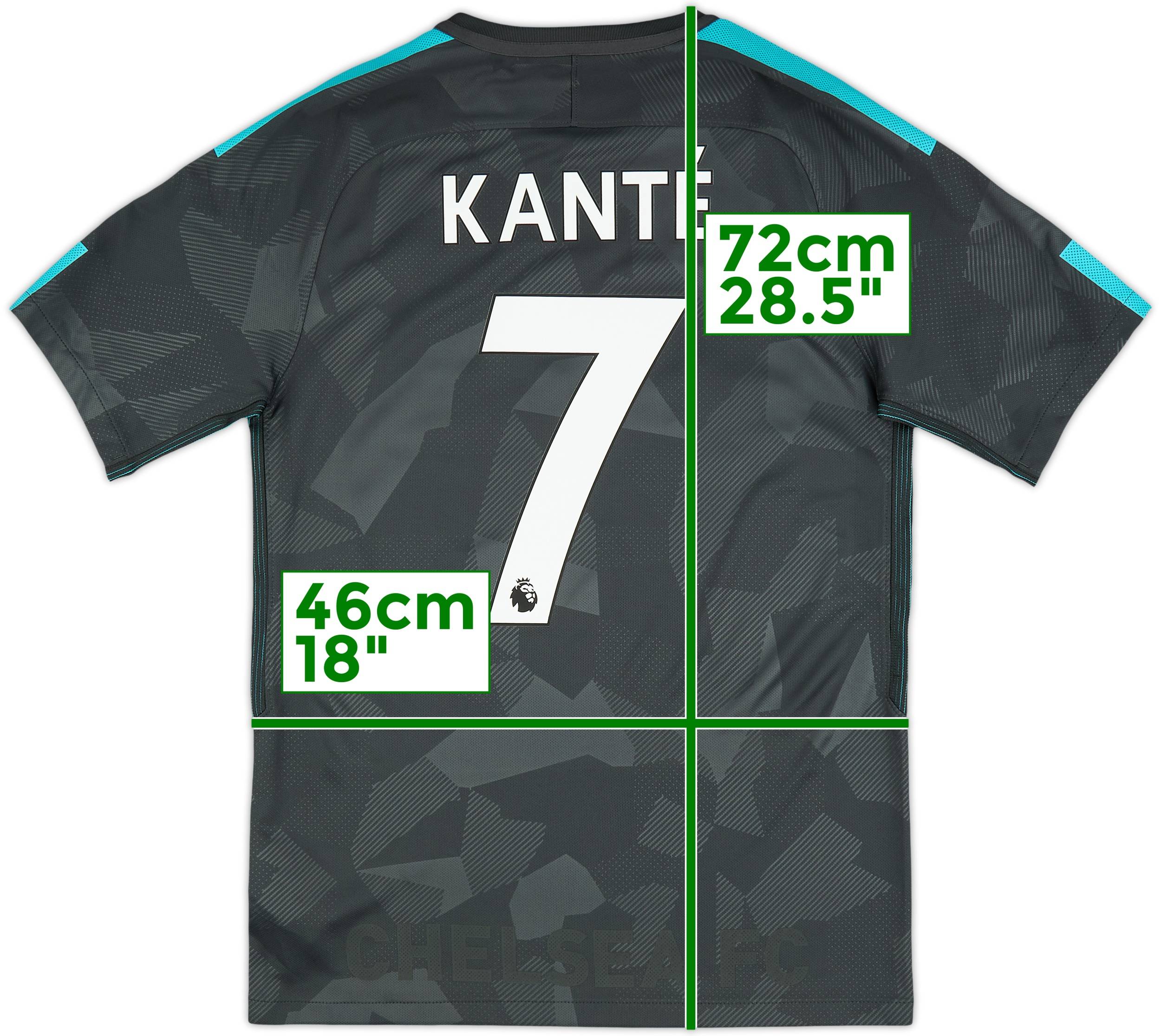 2017-18 Chelsea Third Shirt Kante #7 - 10/10 - (S)