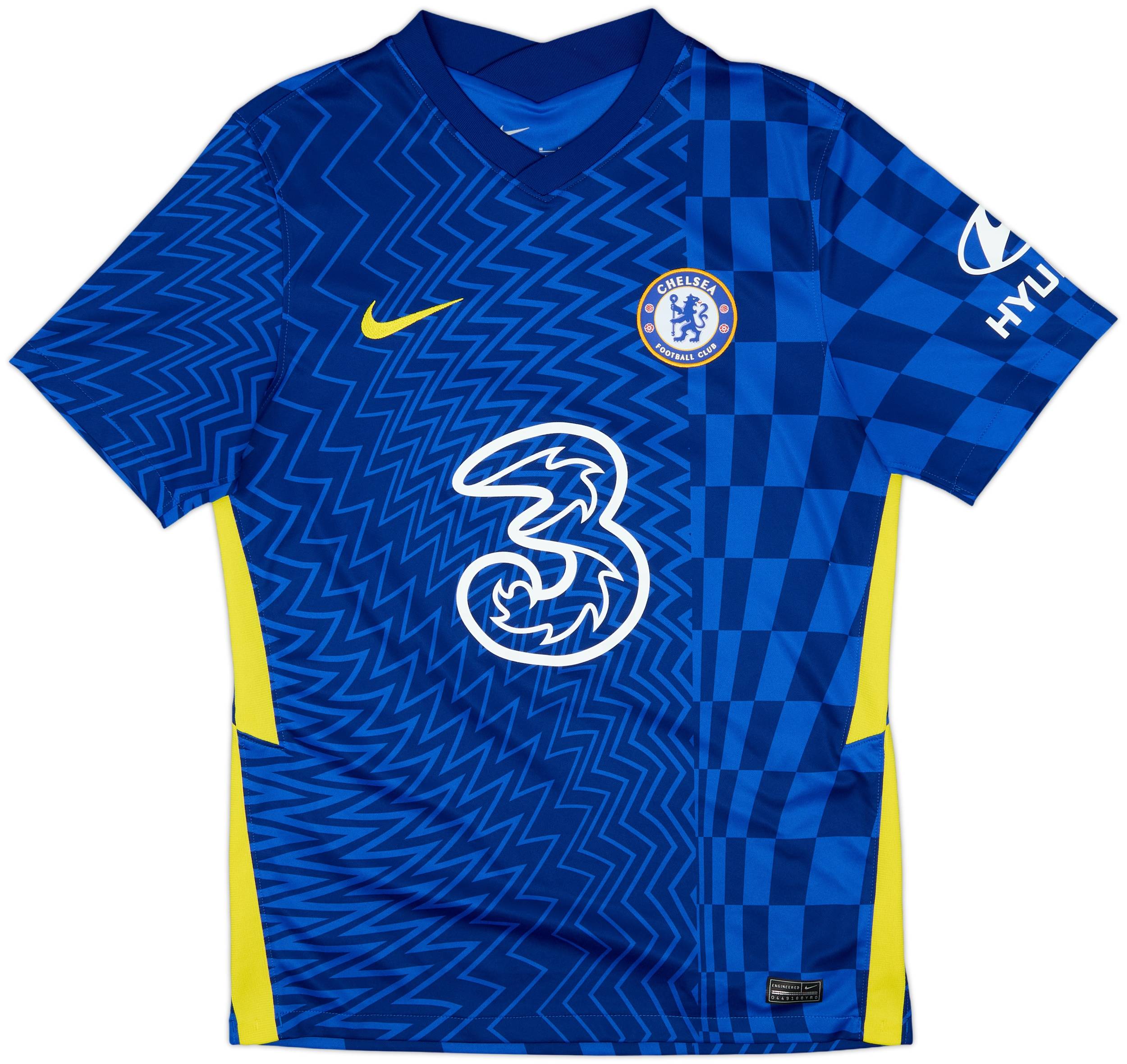 2021-22 Chelsea Home Shirt Mount #19 - 9/10 - (M)
