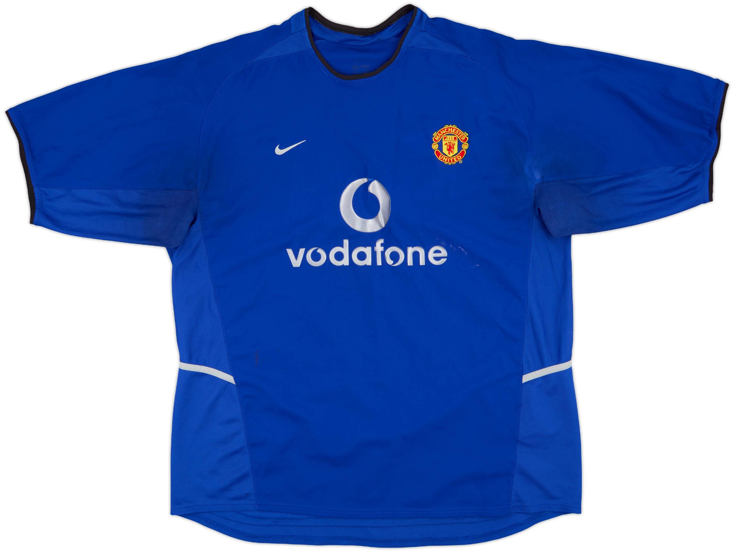 ウェア NIKE Manchester united 02-03 3rd L 2002-03 Manchester United Third L/S Shirt Beckham #7 (XL)