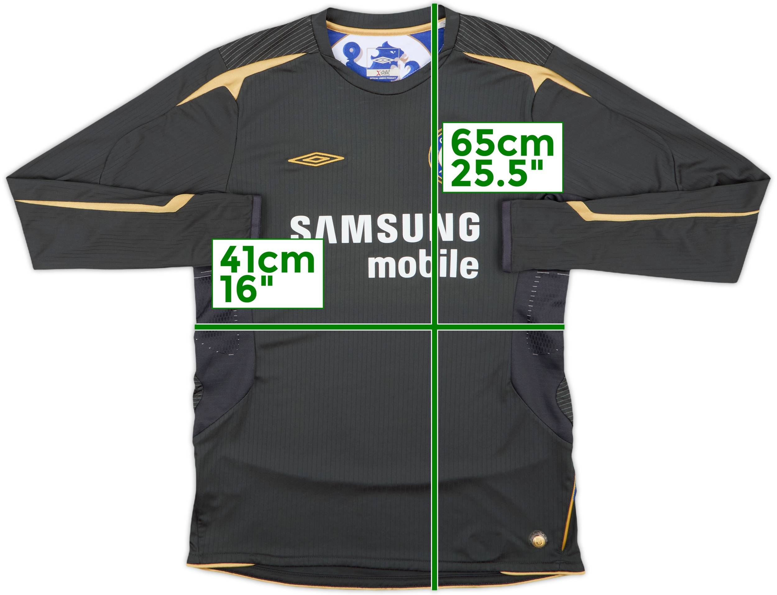 2005-06 Chelsea GK Shirt - 9/10 - (L.Boys)