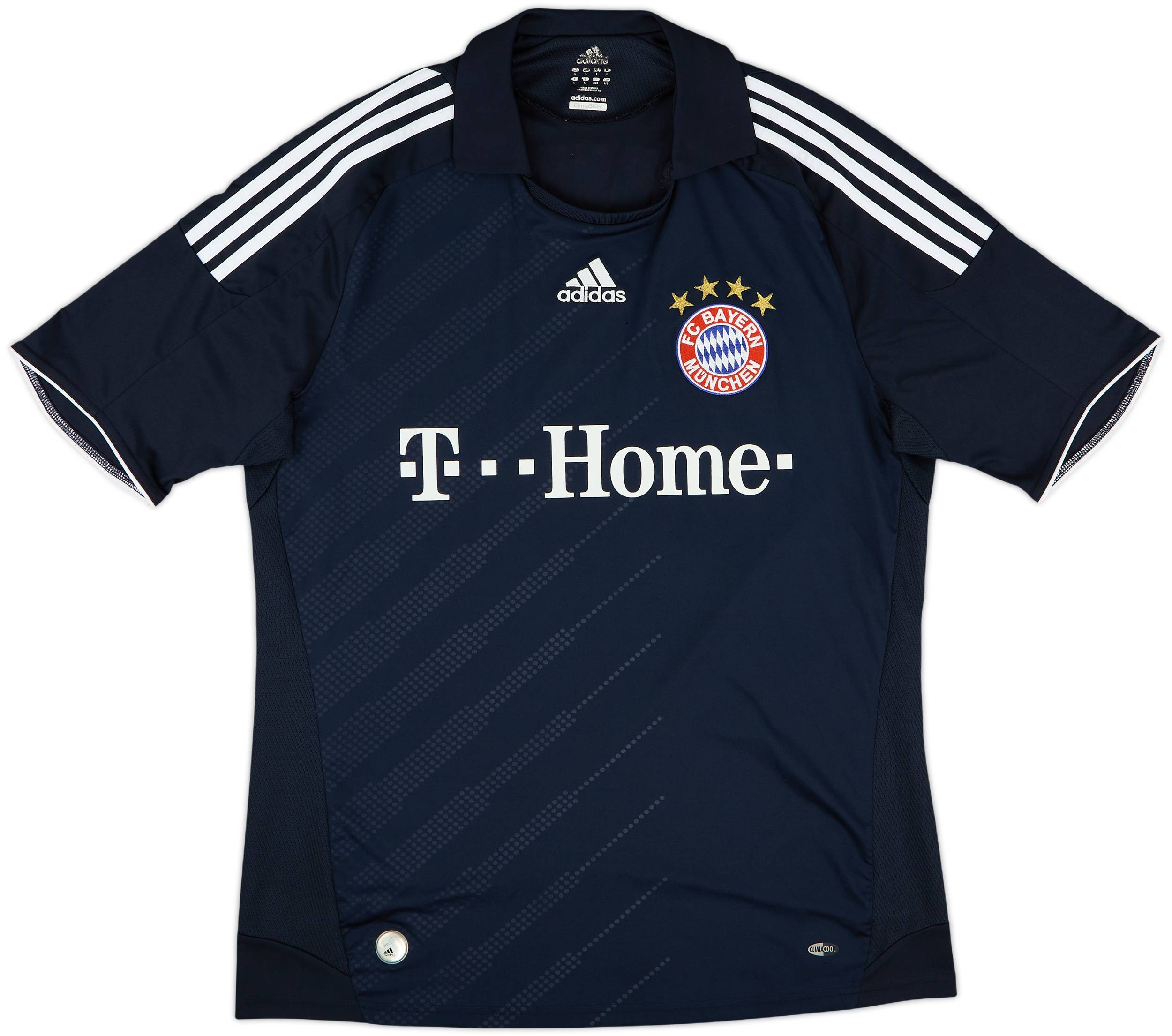 08-09 FC Bayern München adidas サッカーシャツ S Bayern Munchen 08/09 Away and 3rd Adidas kits - Football