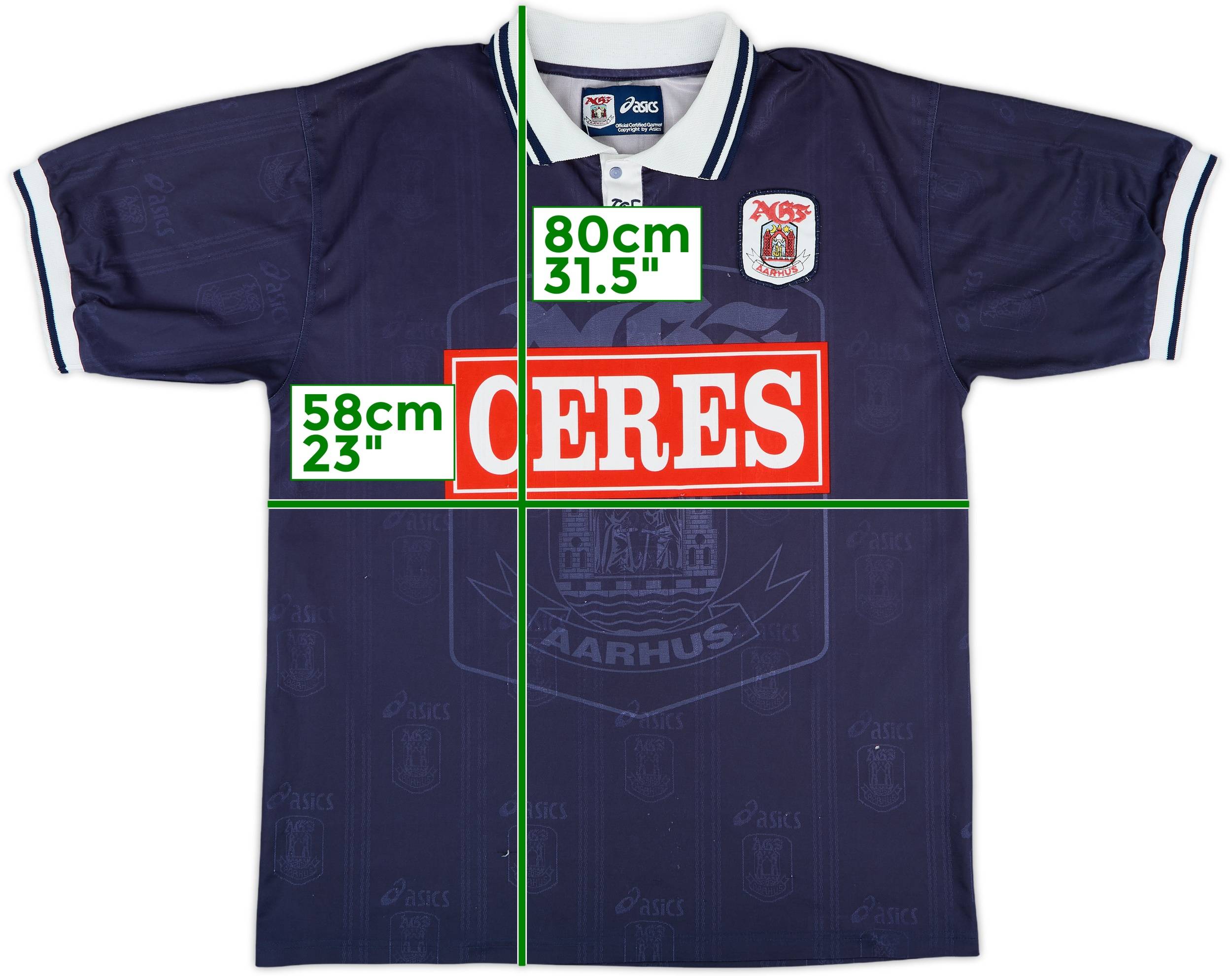 1997-98 AGF Aarhus Away Shirt - 6/10 - (XL)