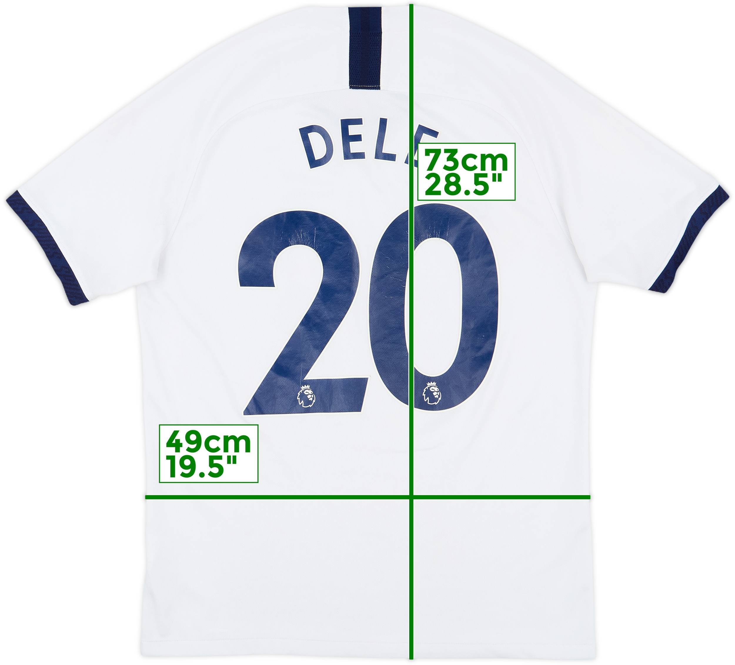 2019-20 Tottenham Home Shirt Dele #20 - 7/10 - (M)