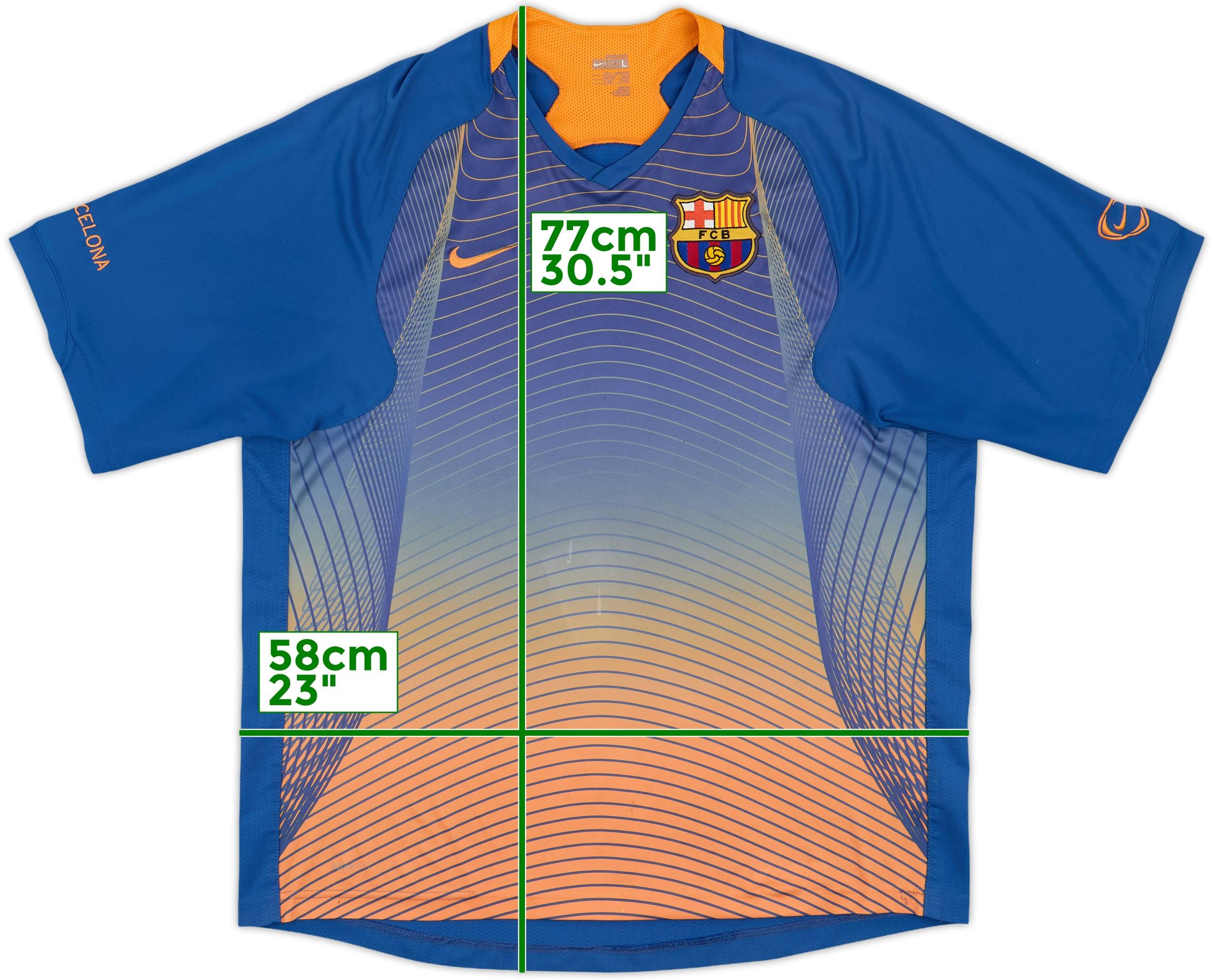 2006-07 Barcelona Nike Training Shirt - 6/10 - (L)