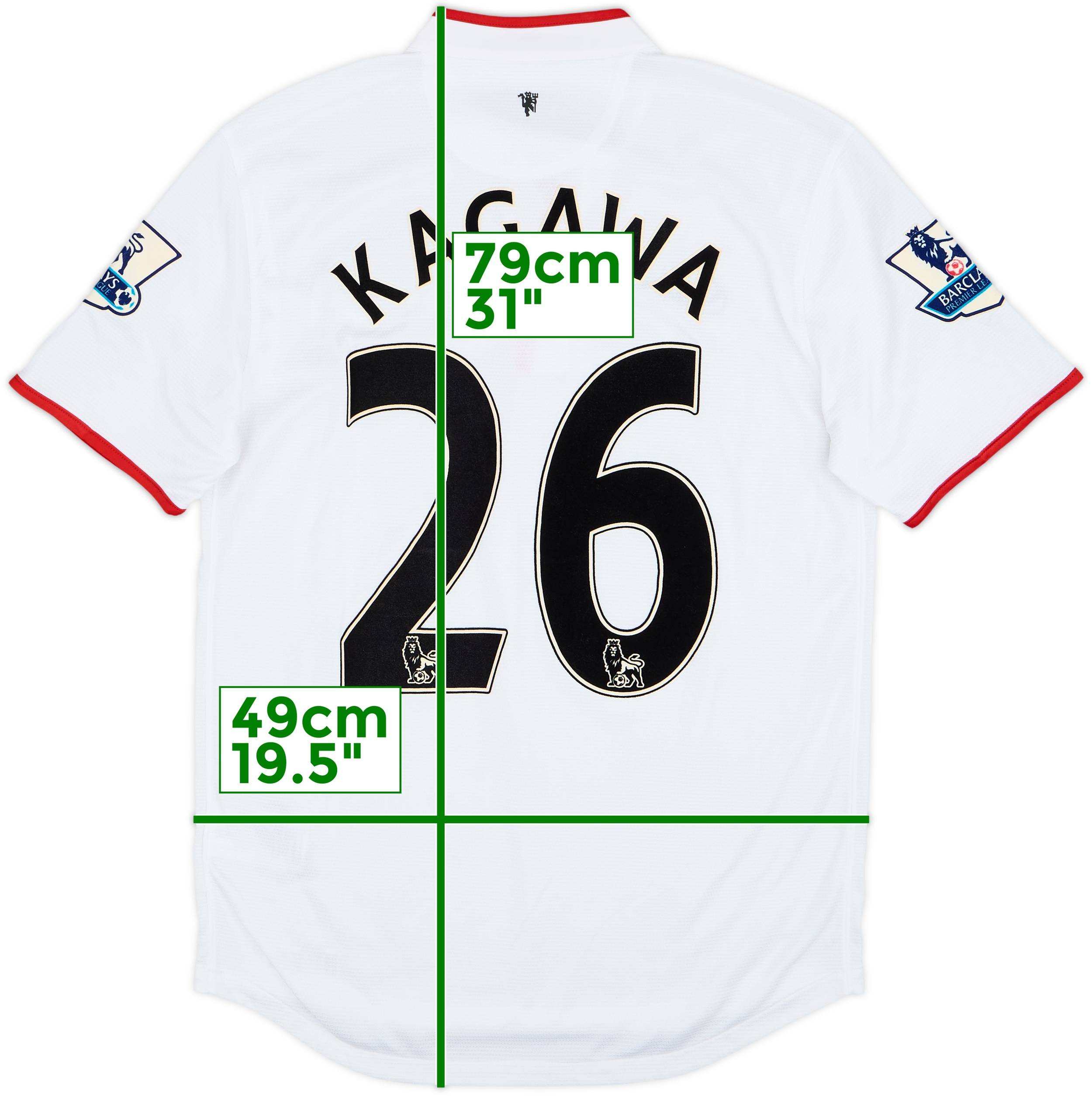 正規品 Nike Manchester United 2012-14 Away 2012-14 Manchester United Away Shirt Kagawa #26 - 6/10 - (S)