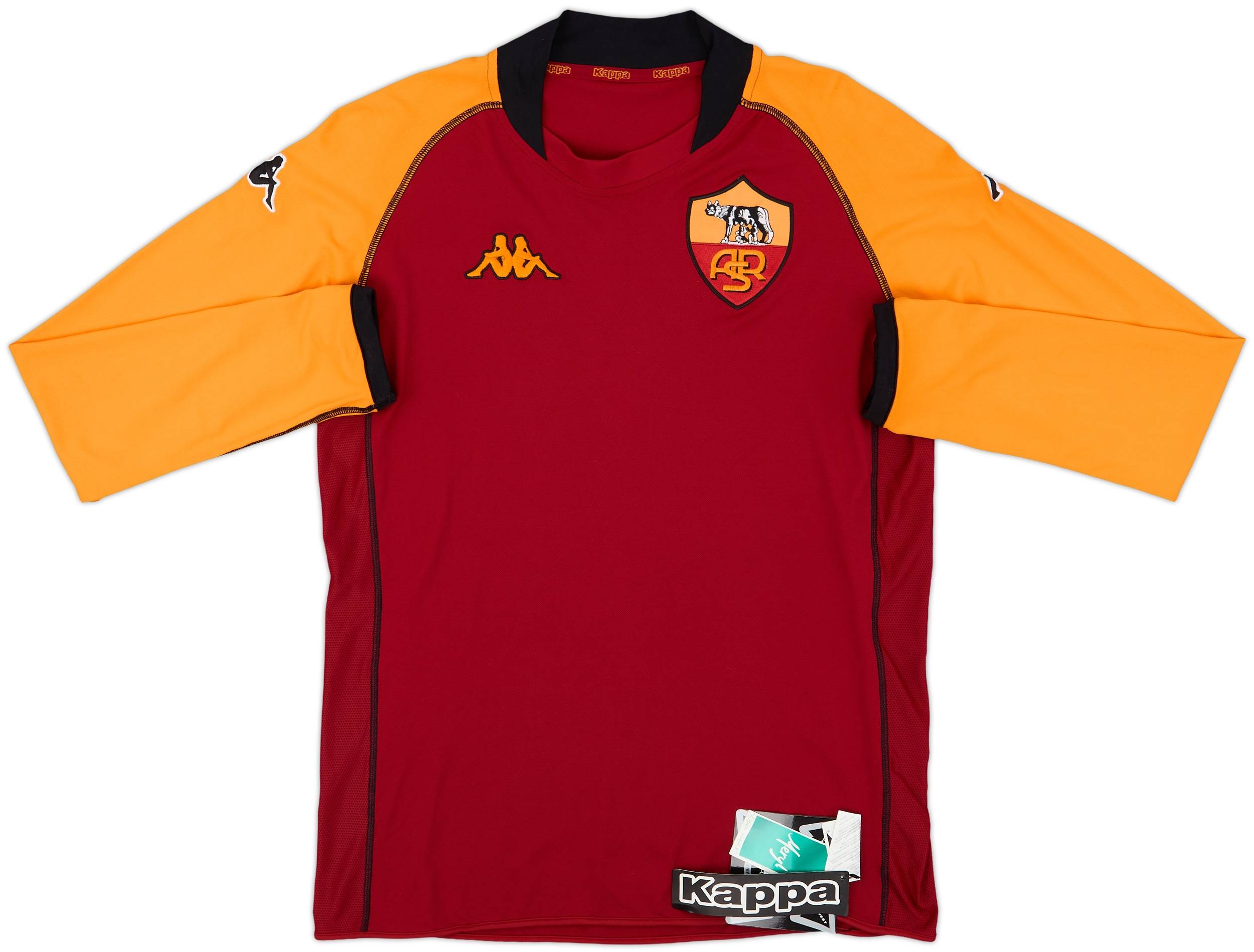 2002-03 Roma European Away L/S Shirt (L)