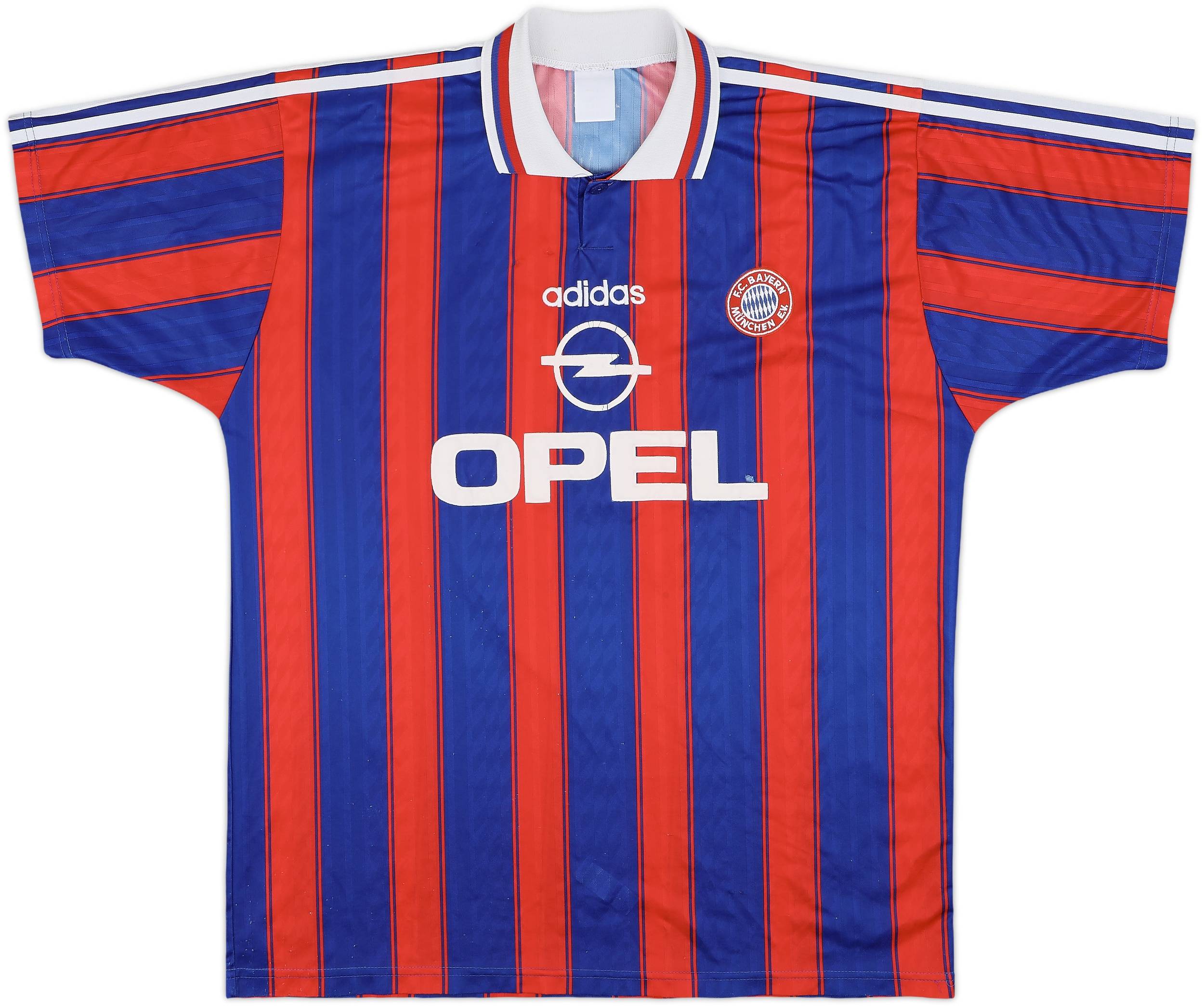 1995-97 Bayern Munich Home Shirt Zickler #21 - 5/10 - (XL)