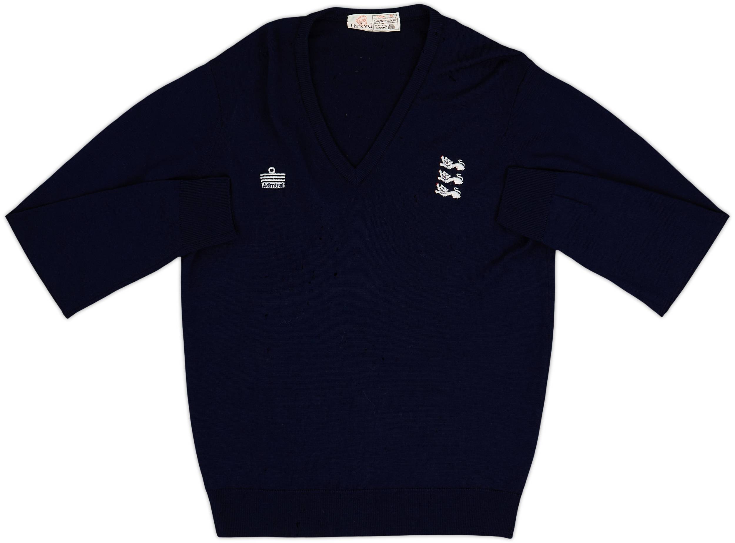 1980-82 England Admiral Knitted Jumper - 4/10 - (M)