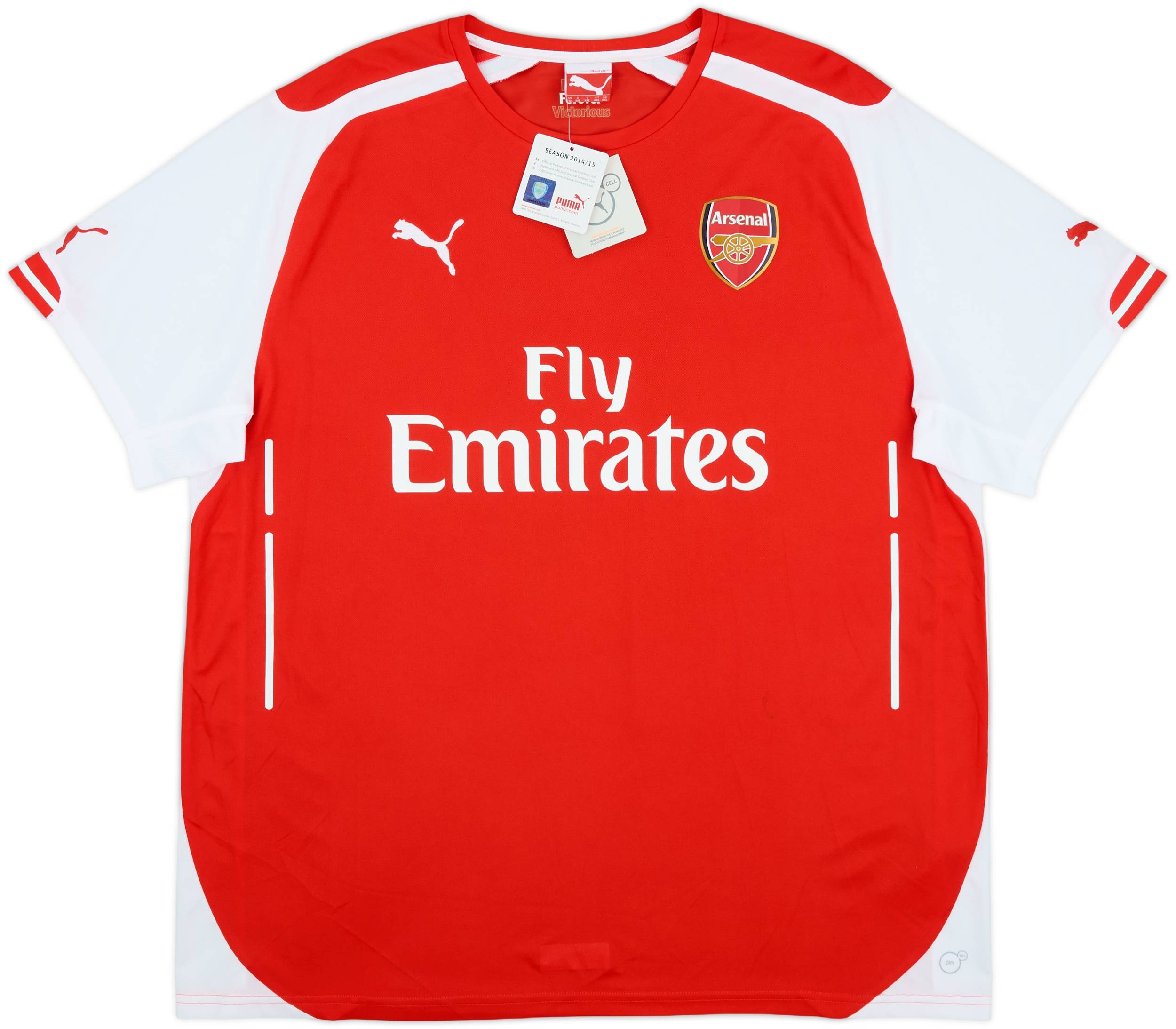 2014-15 Arsenal Home Shirt Ramsey #16 (XXL)