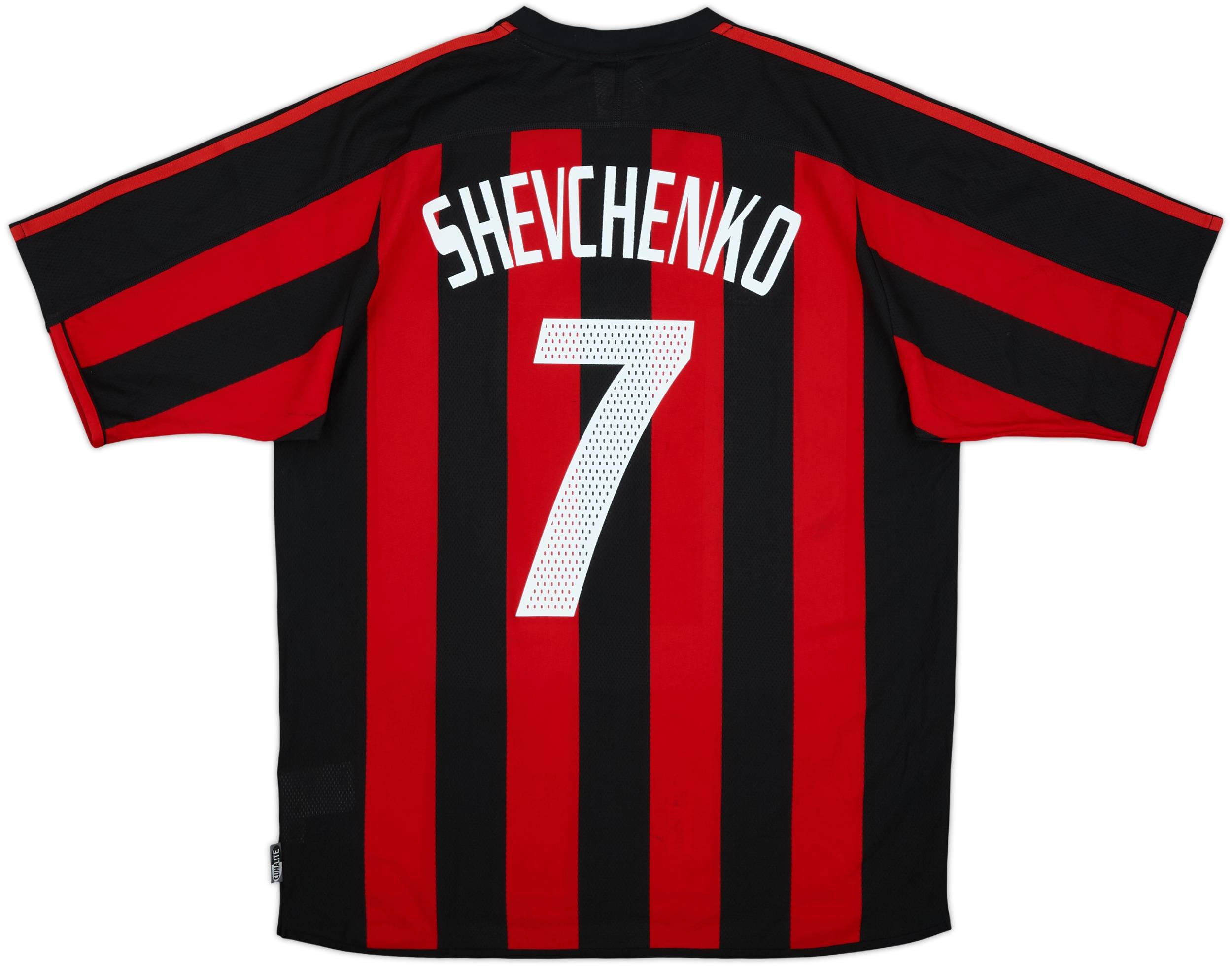 2003-04 AC Milan Home Shirt Shevchenko #7 (L)