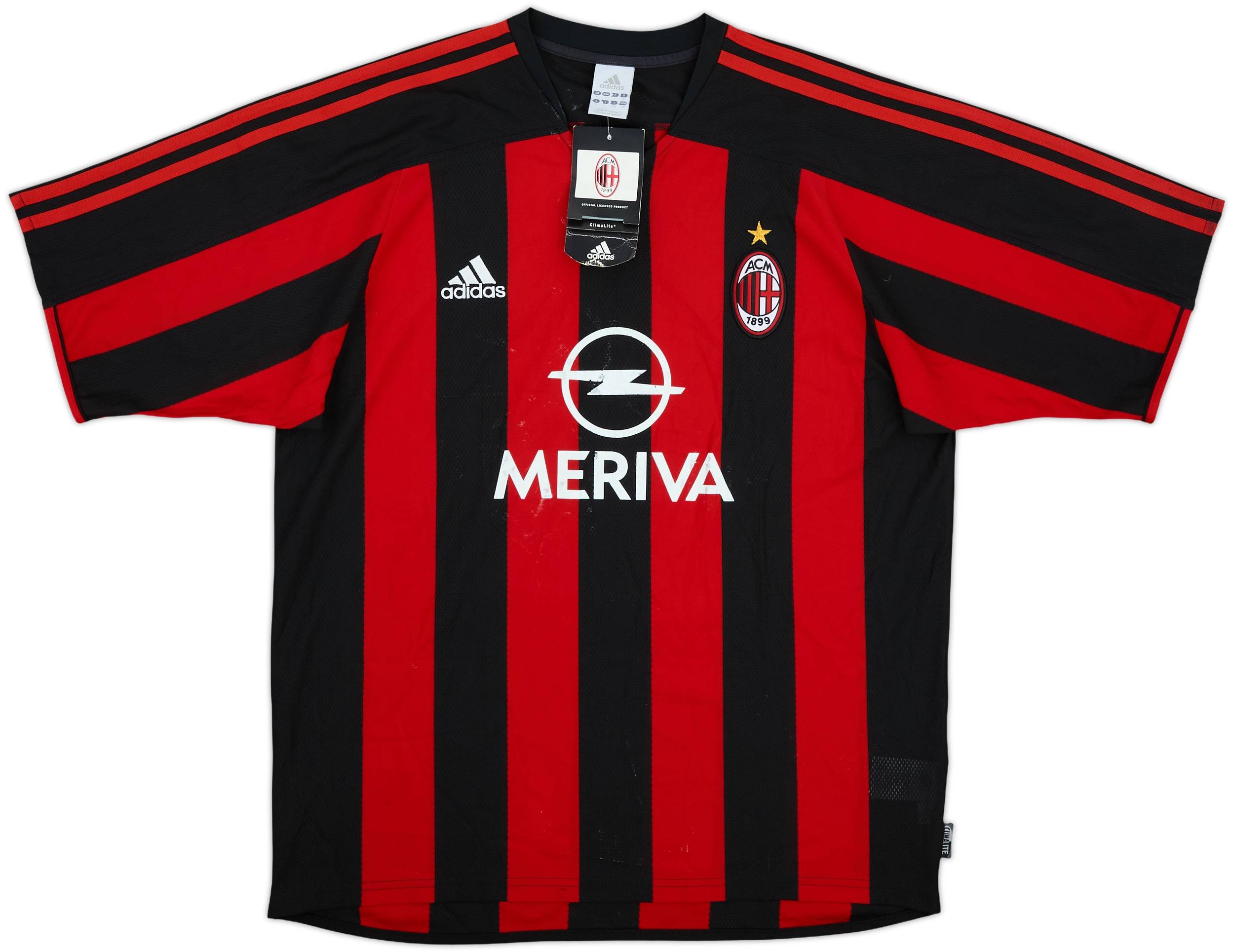 2003-04 AC Milan Home Shirt Shevchenko #7 (L)