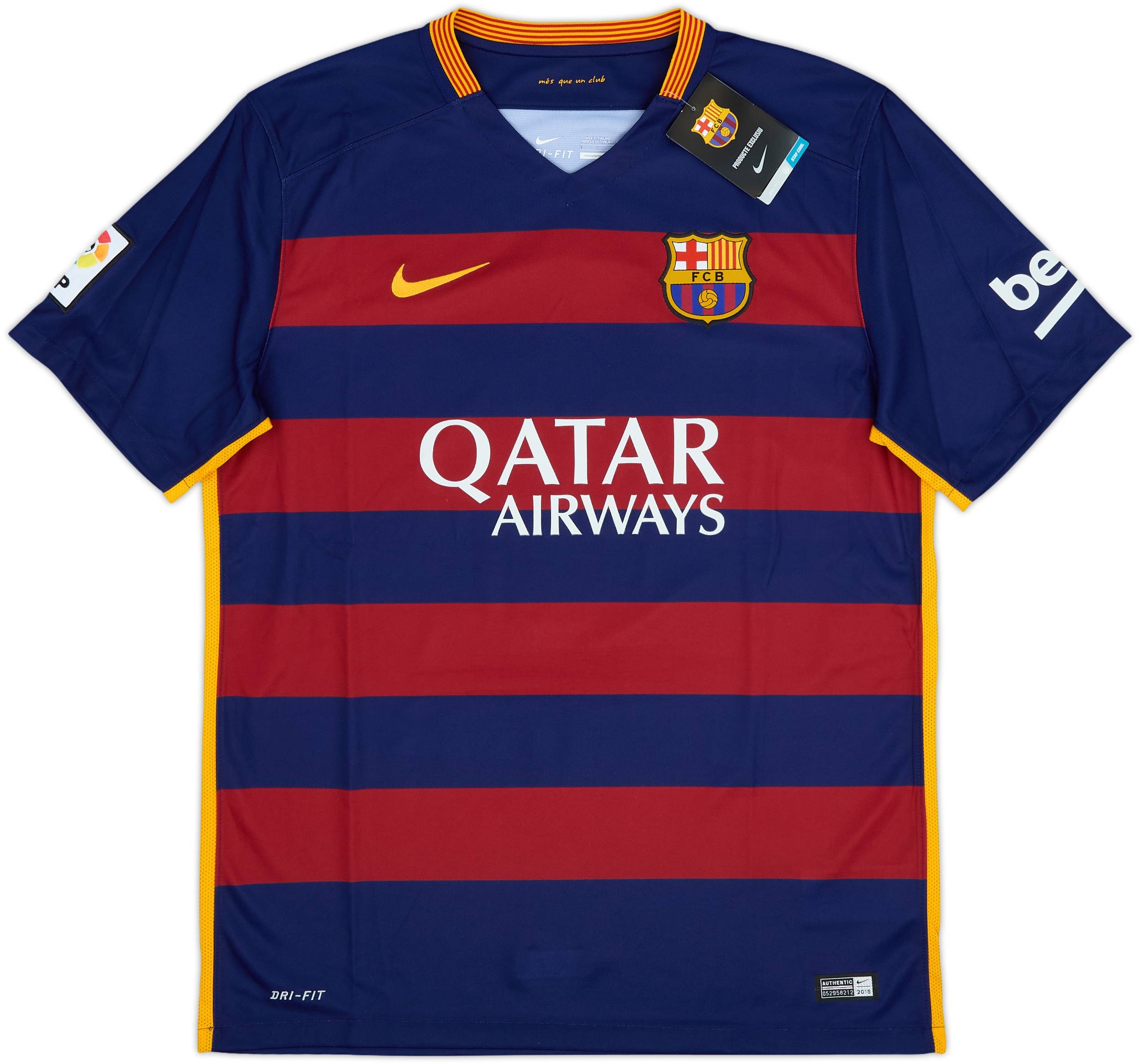 2015-16 Barcelona Home Shirt A.Iniesta #8 (L)