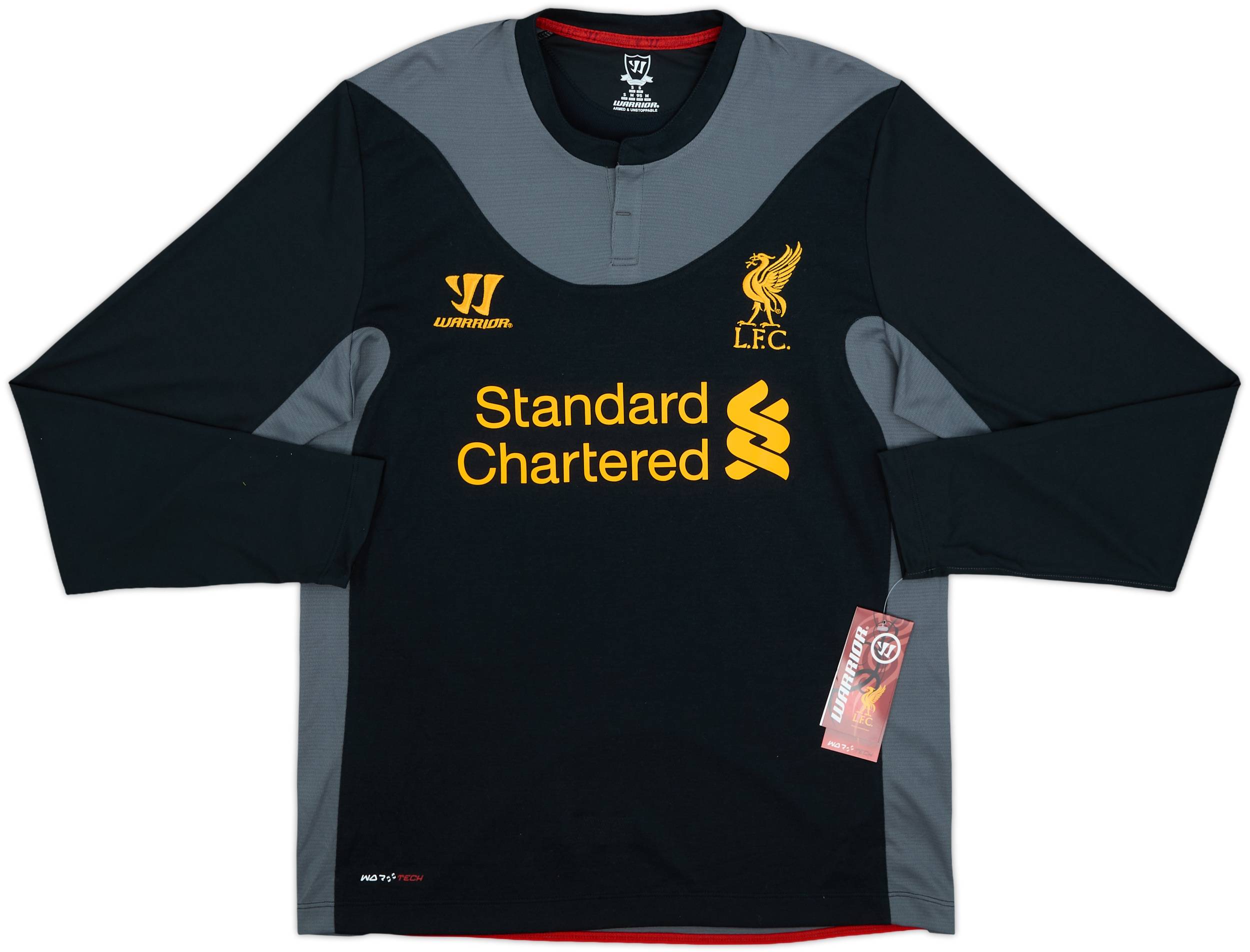 2012-13 Liverpool Away L/S Shirt Gerrard #8 (S)