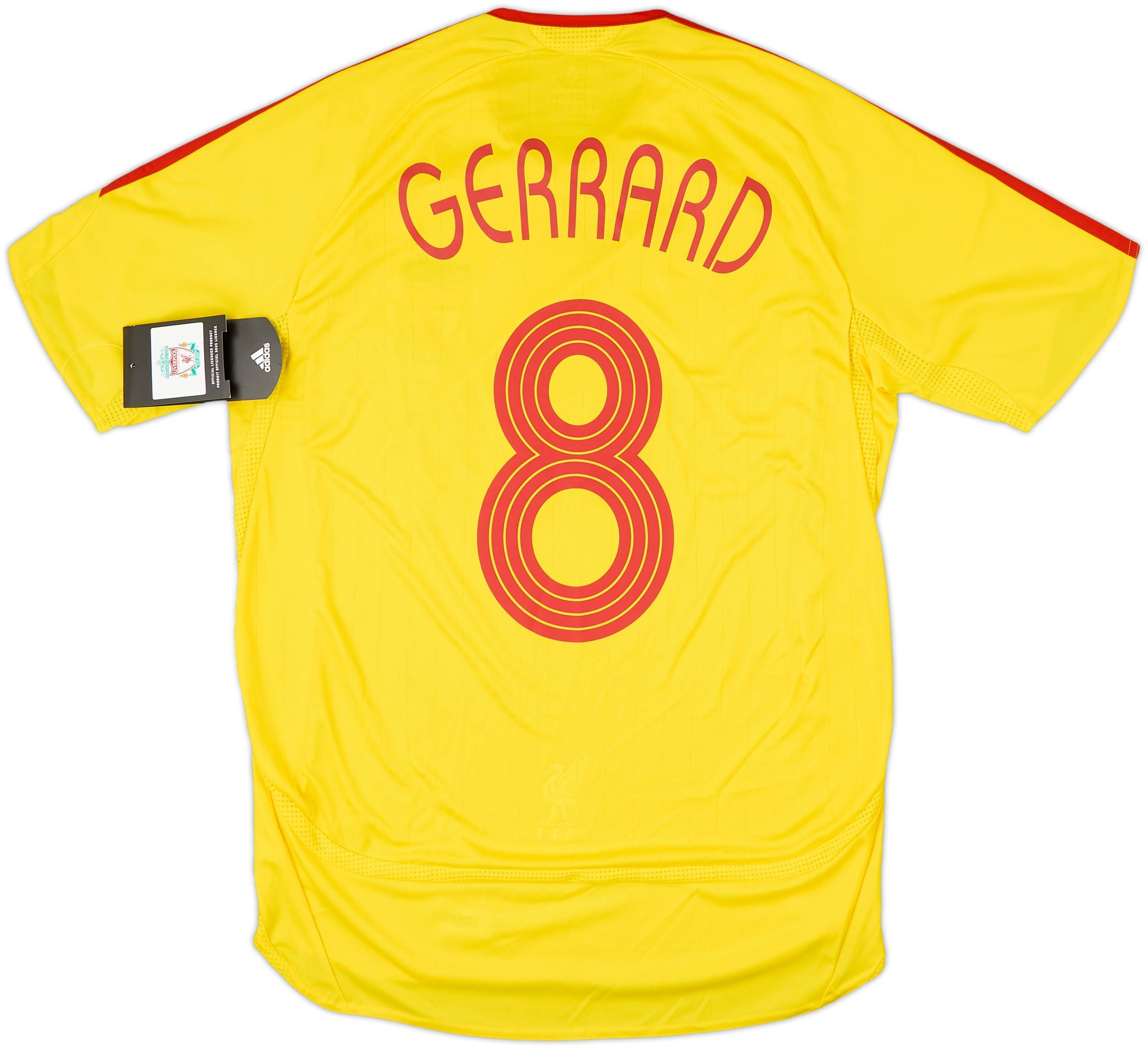 2006-07 Liverpool Away Shirt Gerrard #8 (S)
