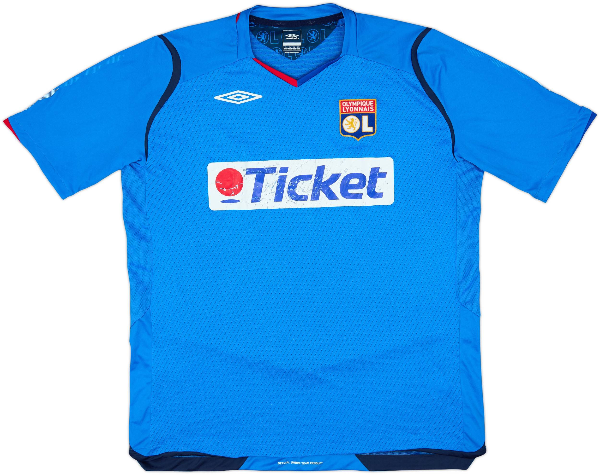 2008-09 Lyon Away Shirt - 5/10 - (XL)