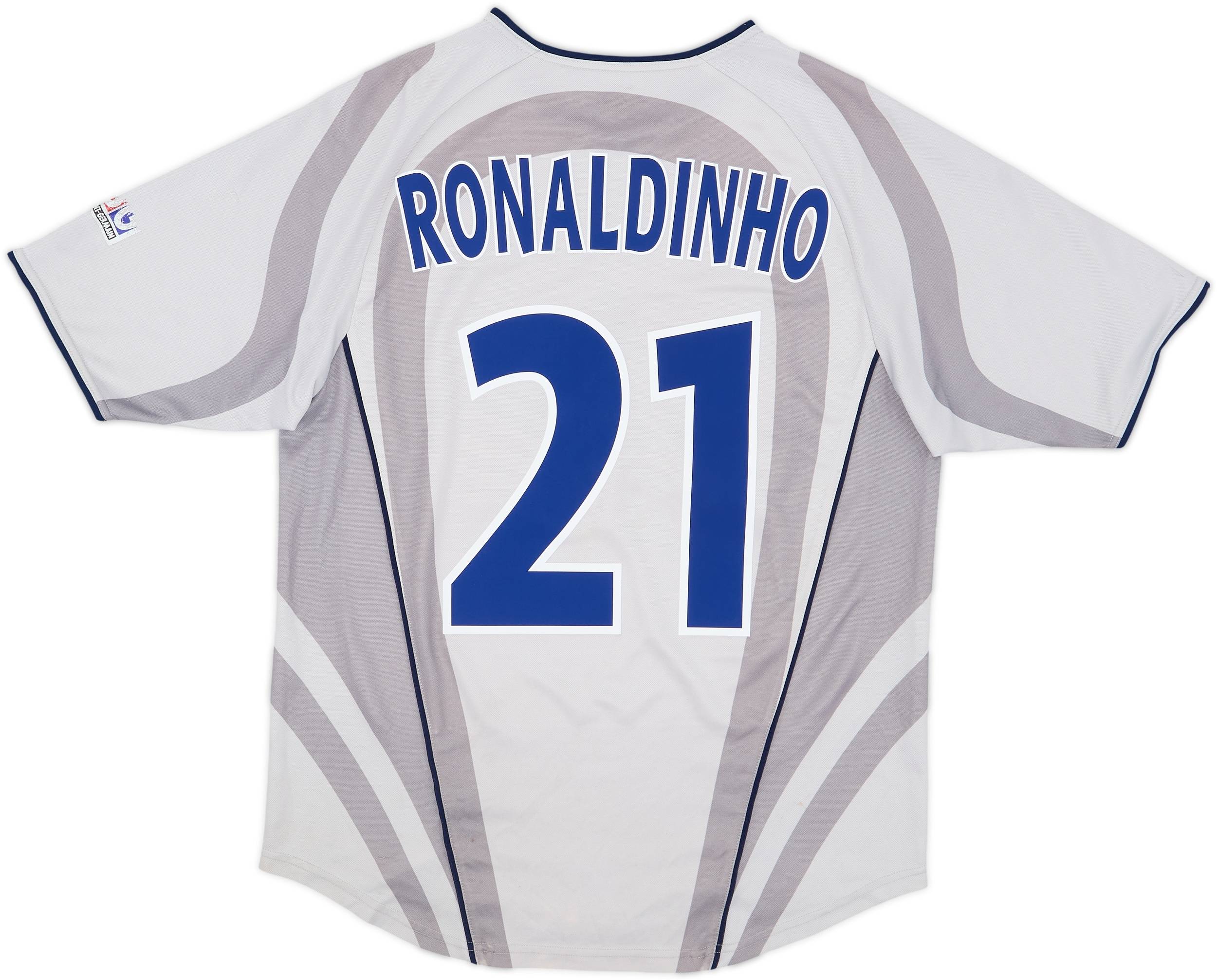 2001-02 Paris Saint-Germain Away Shirt Ronaldinho #21 - 6/10 - (S)