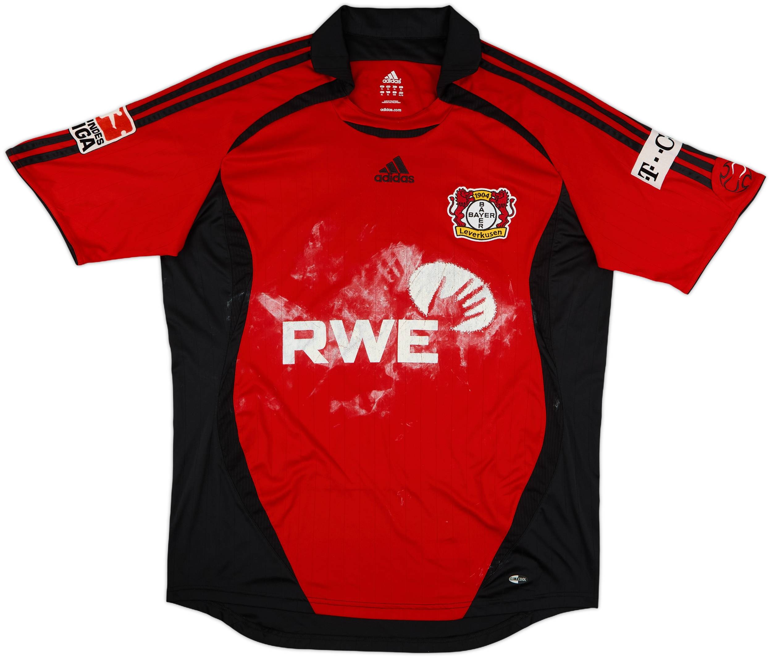 2006-07 Bayer Leverkusen Home Shirt Schneider #25 - 4/10 - (XL)