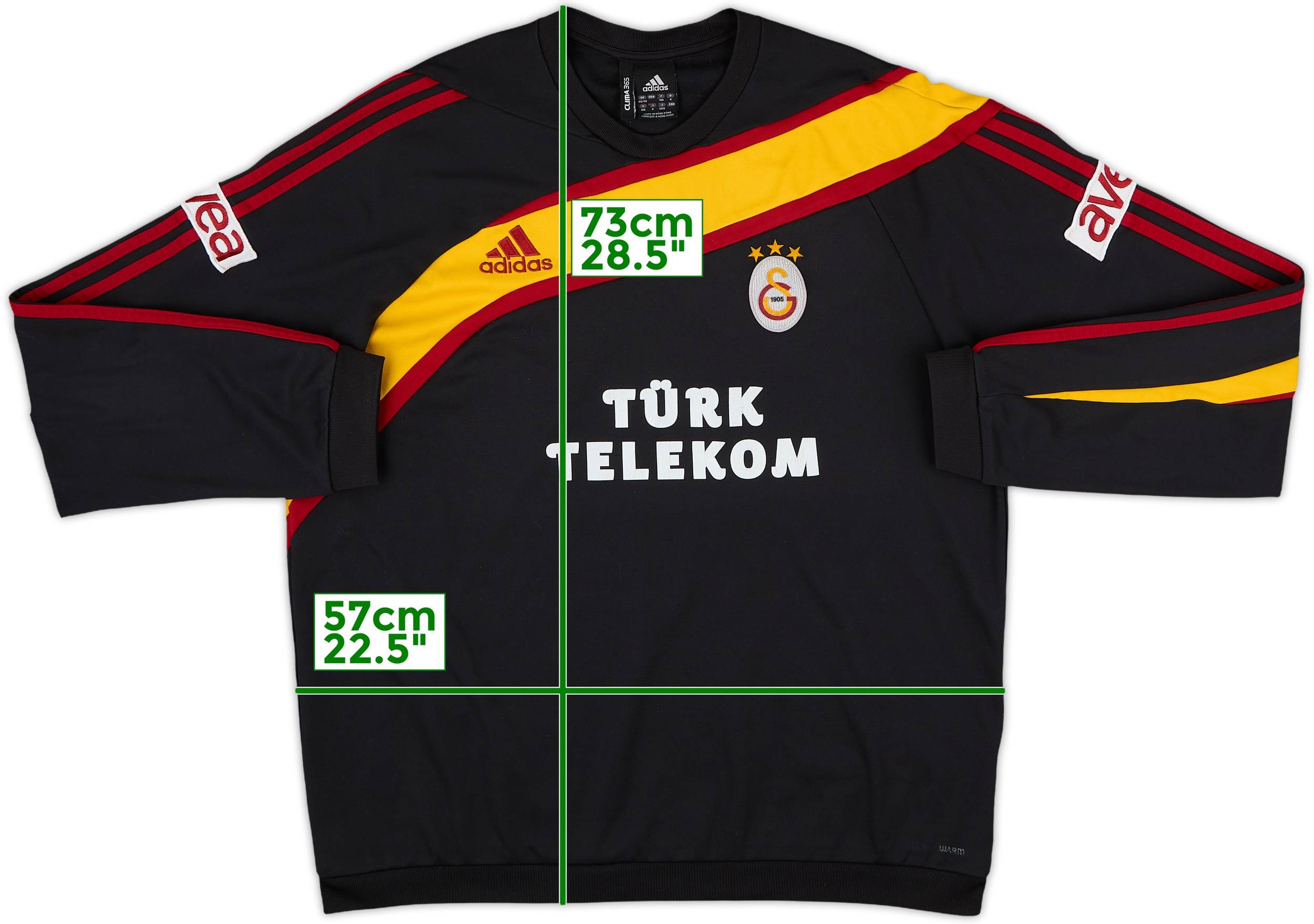 2009-10 Galatasaray adidas Sweat Top - 5/10 - (XL)