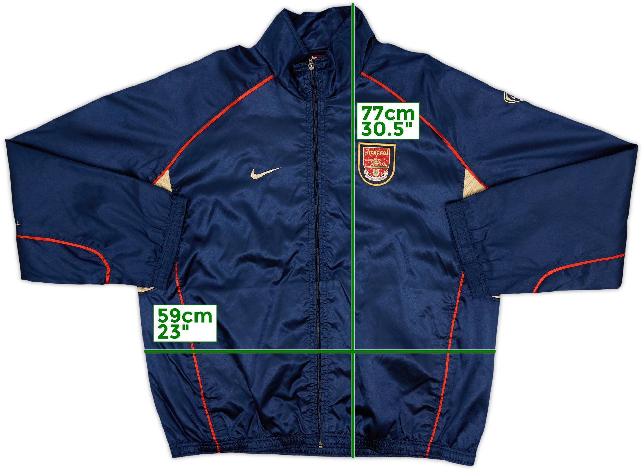 ウェア Arsenal Nike O2 Half Zip jacket ウェア Arsenal Nike O2 Half Zip jacket Vintage Nike Arsenal