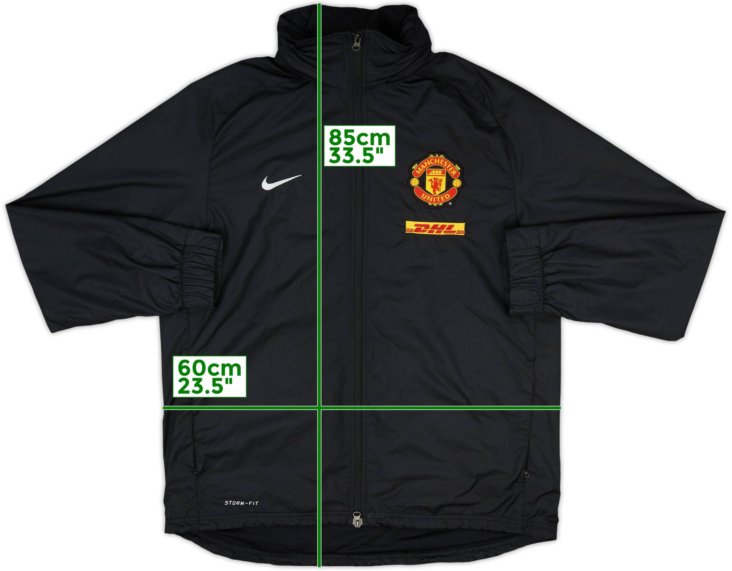 ウェア Nike Manchester United Mistral 15 2012-13 Manchester United Nike Hooded Rain Jacket - 10/10 - (L)