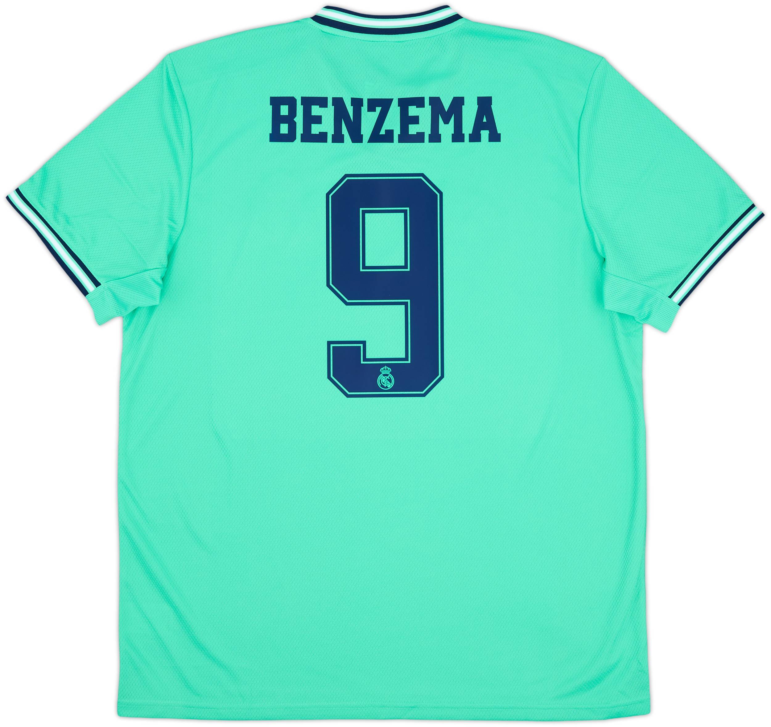 2019-20 Real Madrid Third Shirt Benzema #9 (XL)