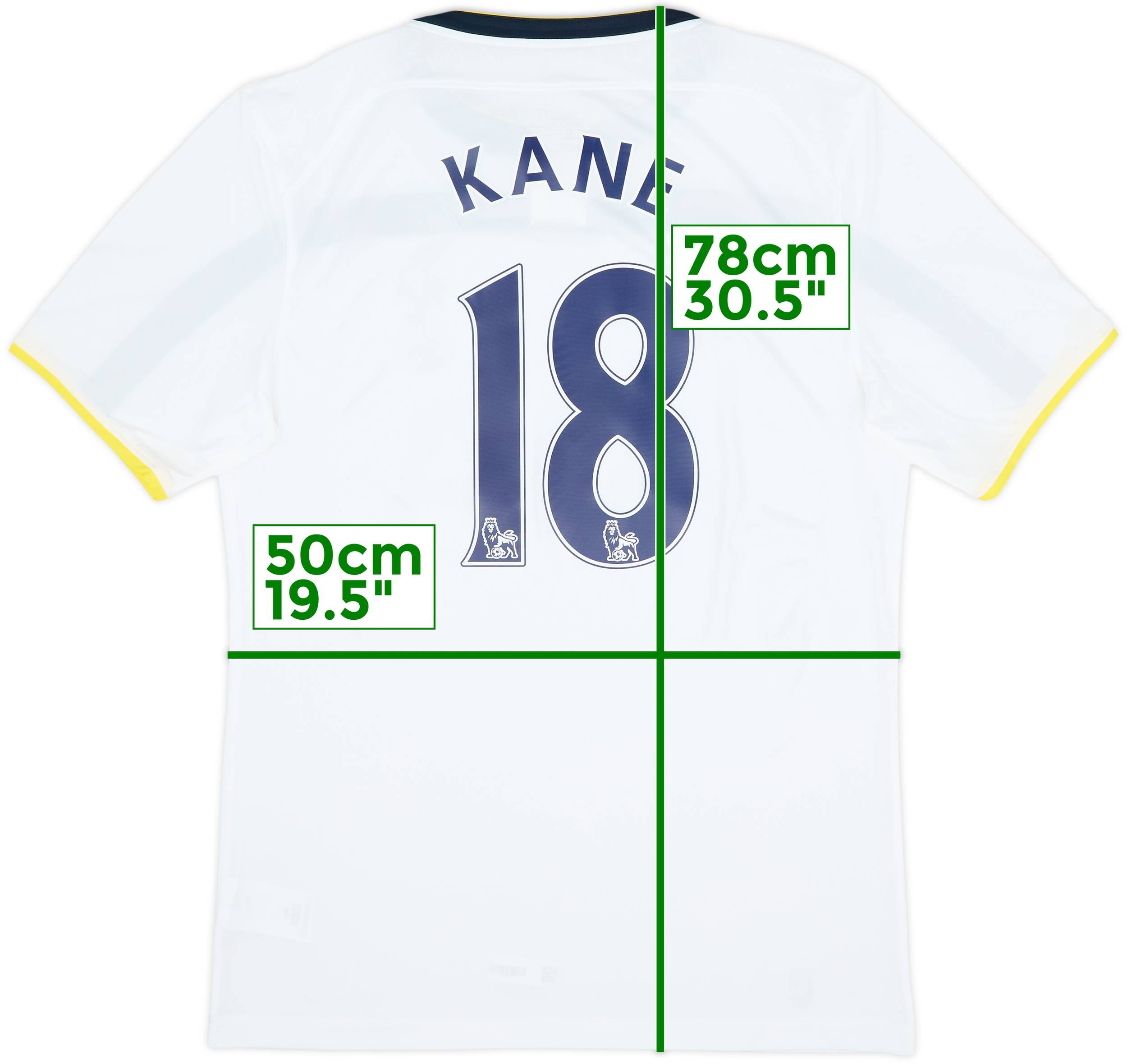 2014-15 Tottenham Home Shirt Kane #18 (L)
