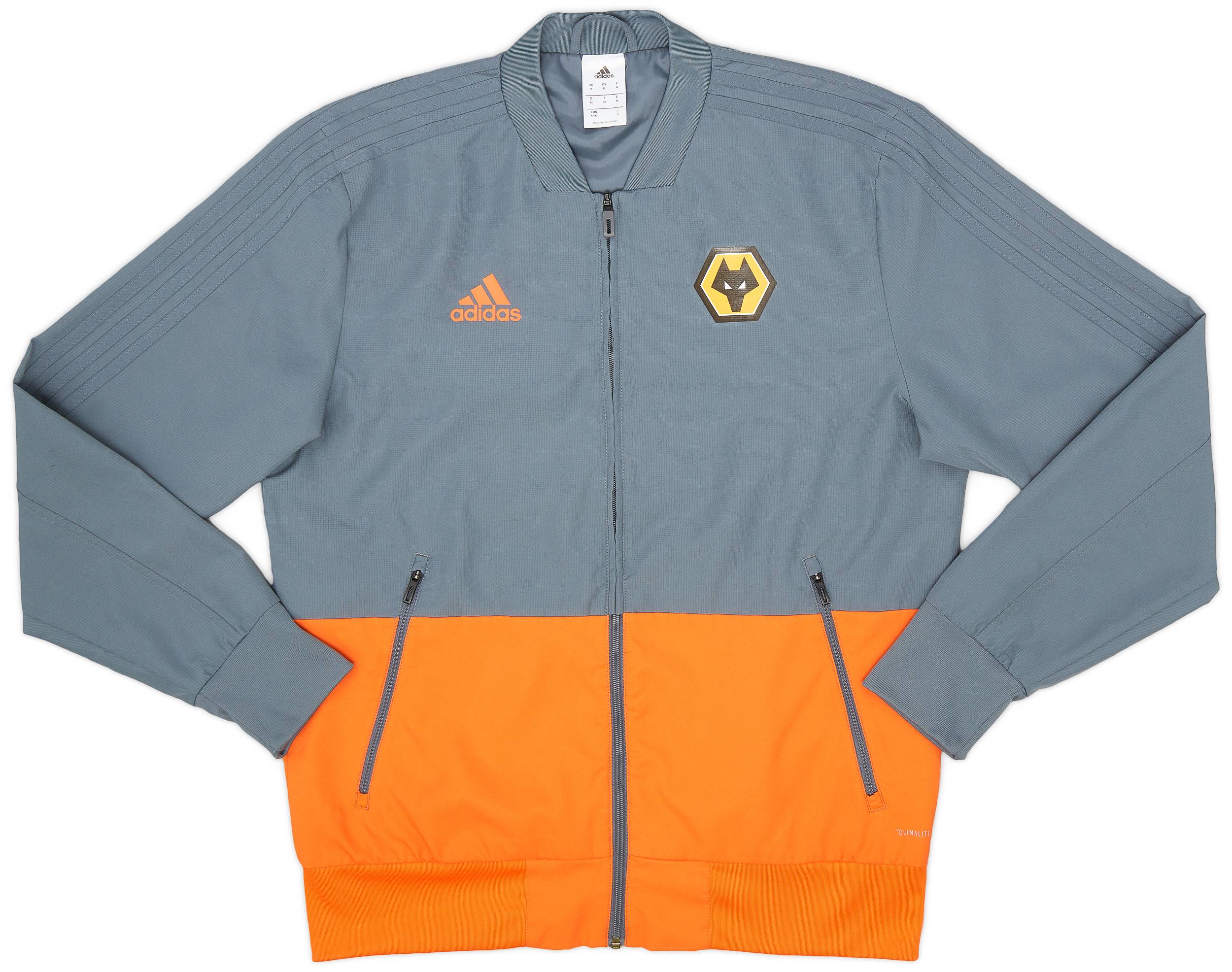 2018 19 Wolves adidas Track Jacket 9 10 M