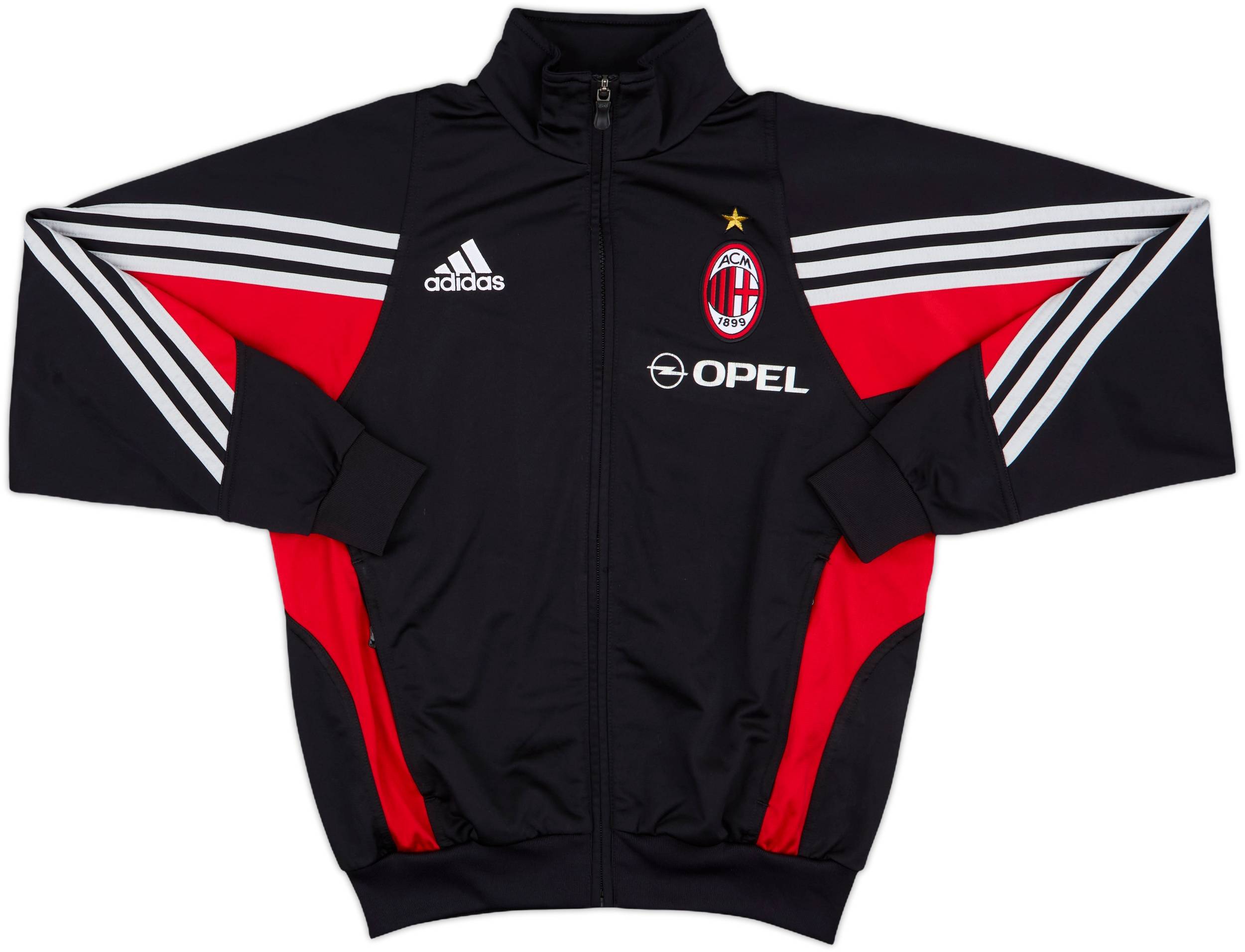 2008-09 AC Milan adidas Track Jacket - 5/10 - (L.Boys)