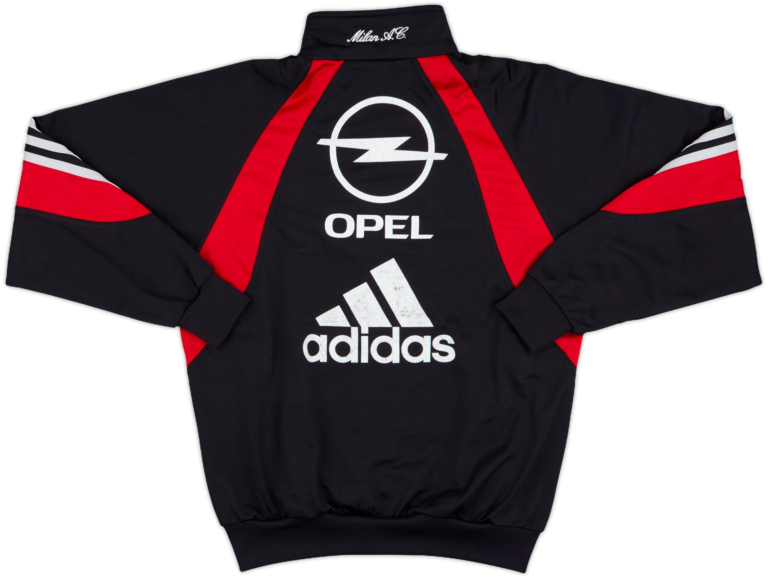 2008-09 AC Milan adidas Track Jacket - 5/10 - (L.Boys)