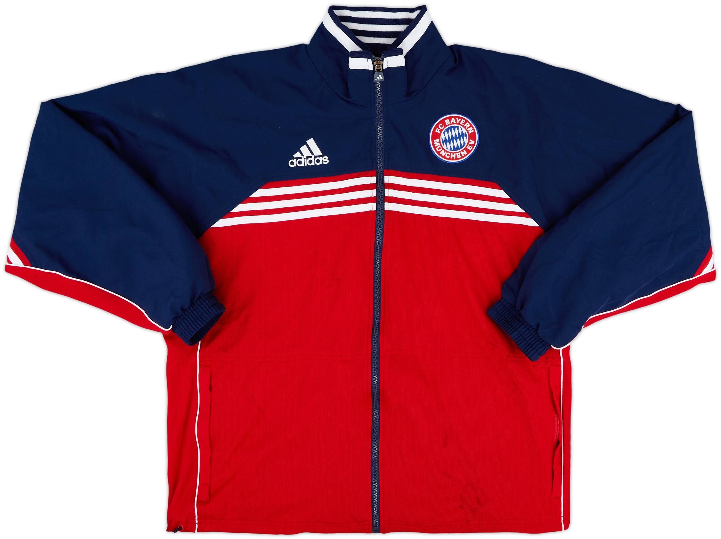 adidas　FC BAYERN MUNCHEN 1995-96 Bayern Munich adidas Track Jacket - 8/10 - (M)