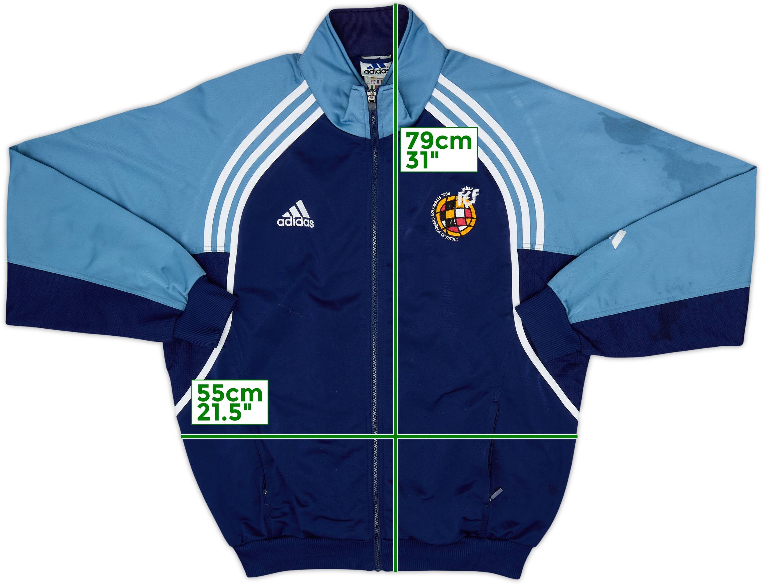 1999-00 Spain adidas Track Jacket - 5/10 - (L/XL)