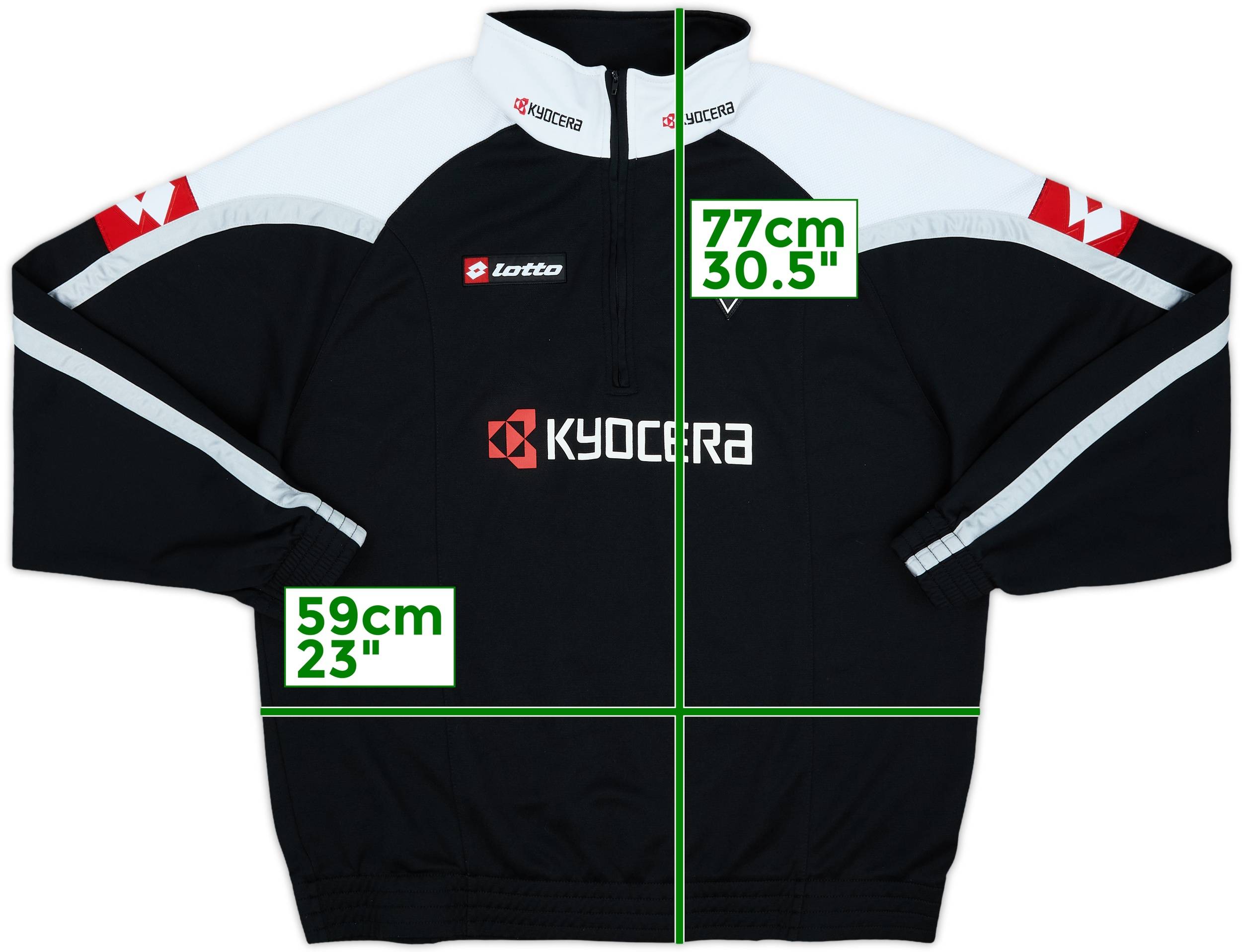 2006-07 Borussia Monchengladbach Lotto Track Jacket - 8/10 - (XL)