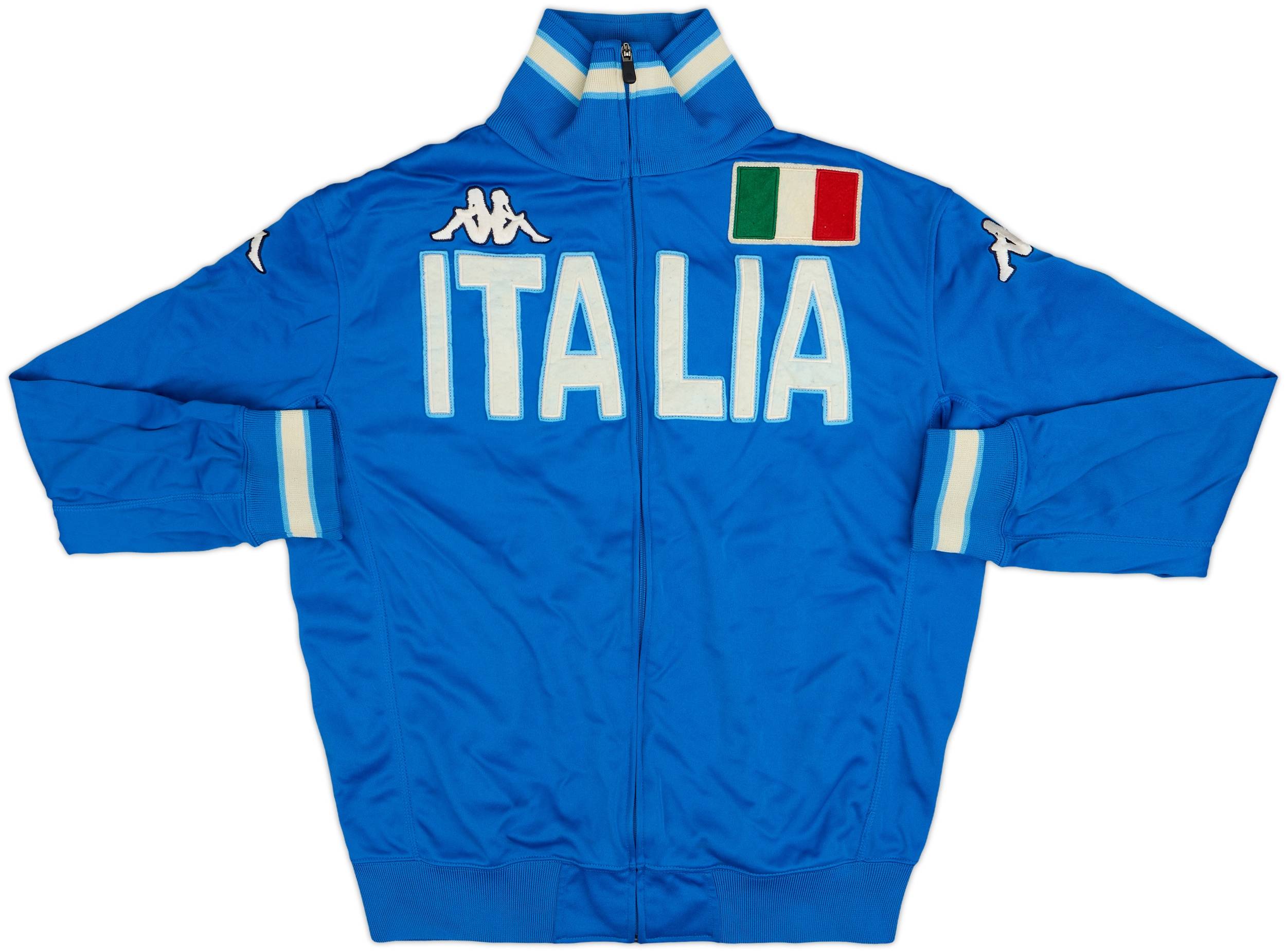 2009-10 Italy Kappa Track Jacket - 8/10 - (L)