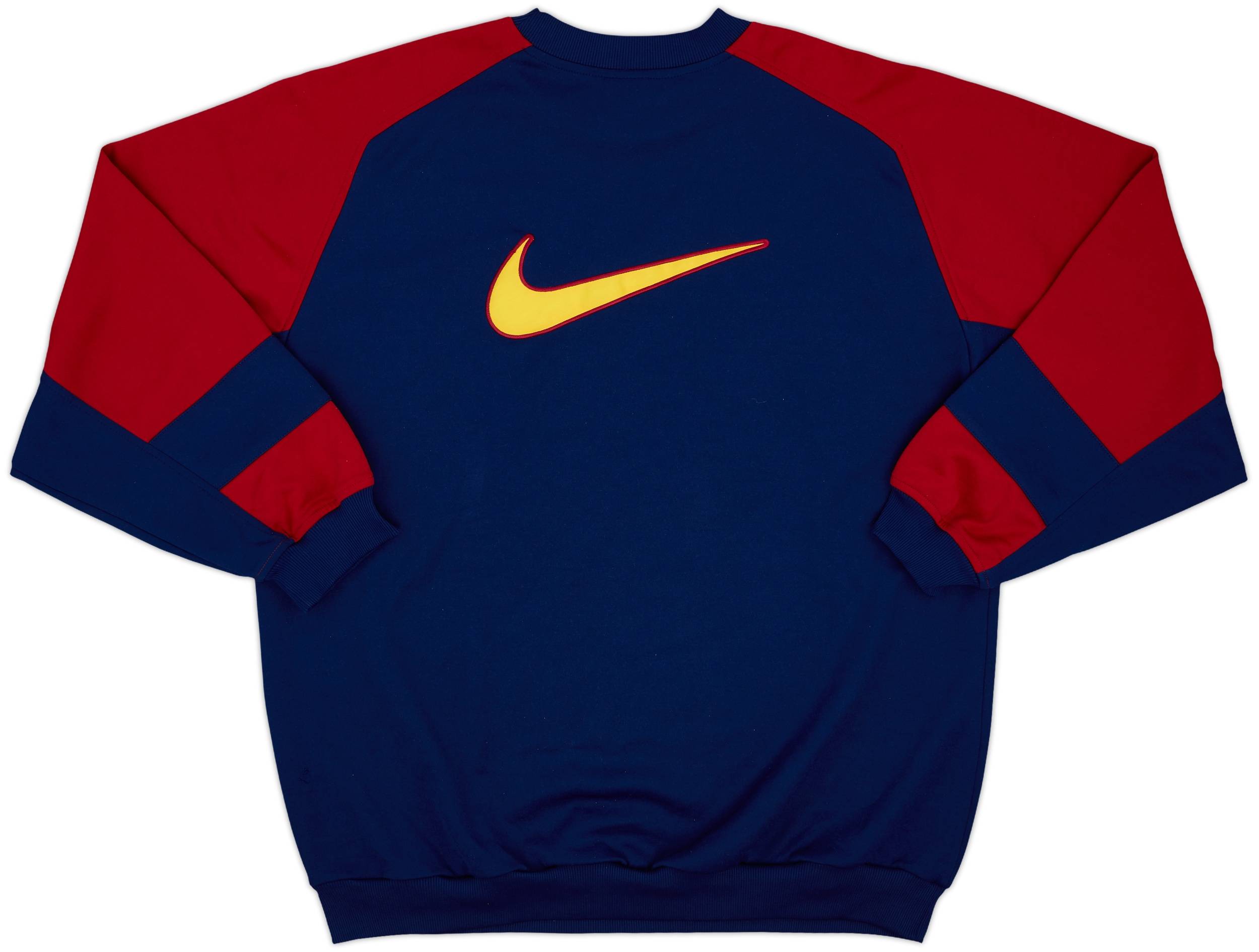 正規品Nike Barcelona 1999-01 Kluivert 9 XL F.C.Barcelona Nike 1998/99 #19 Kluivert Patrick Third Soccer