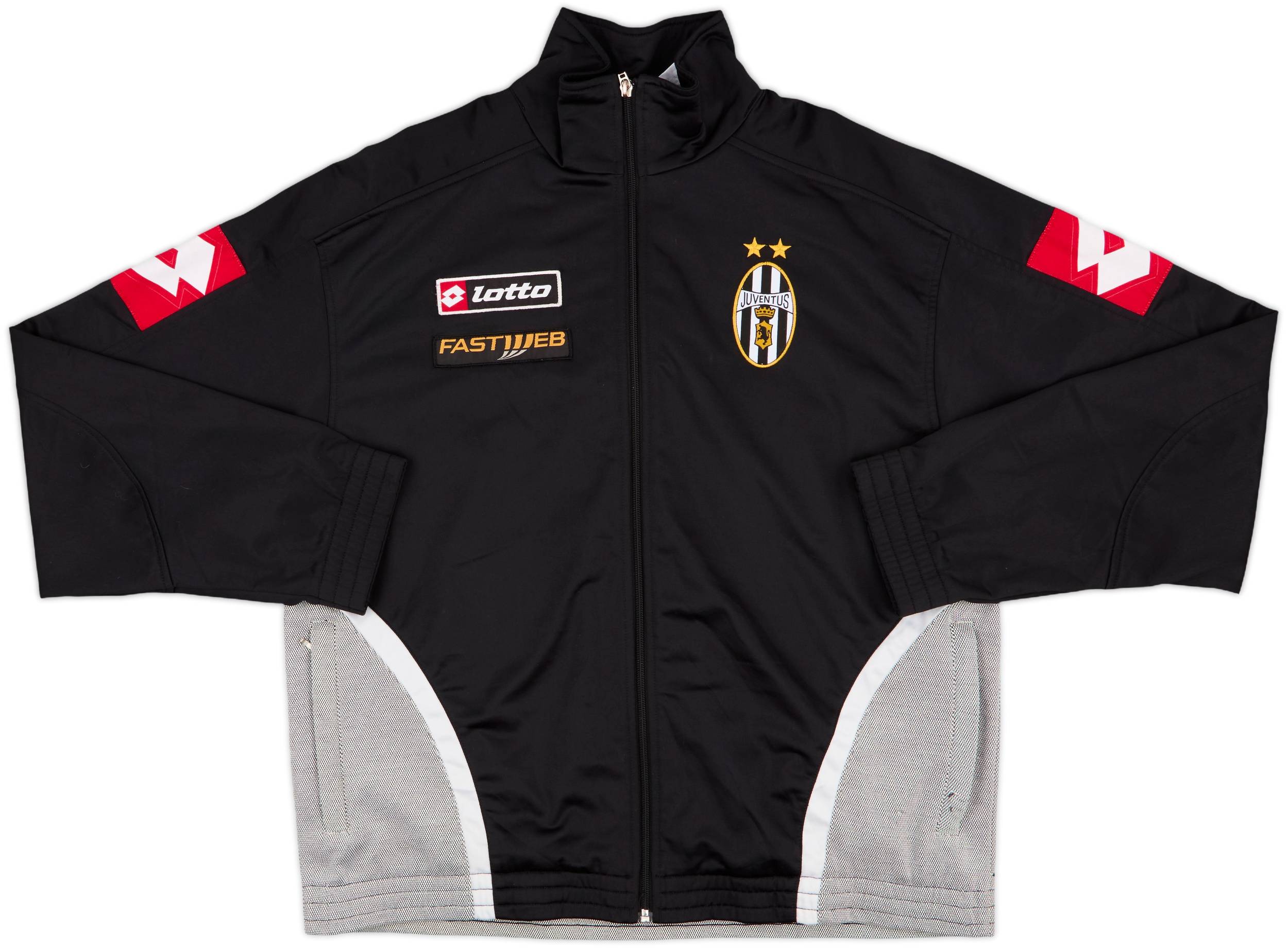 2001-02 Juventus Lotto Track Jacket - 8/10 - (M)