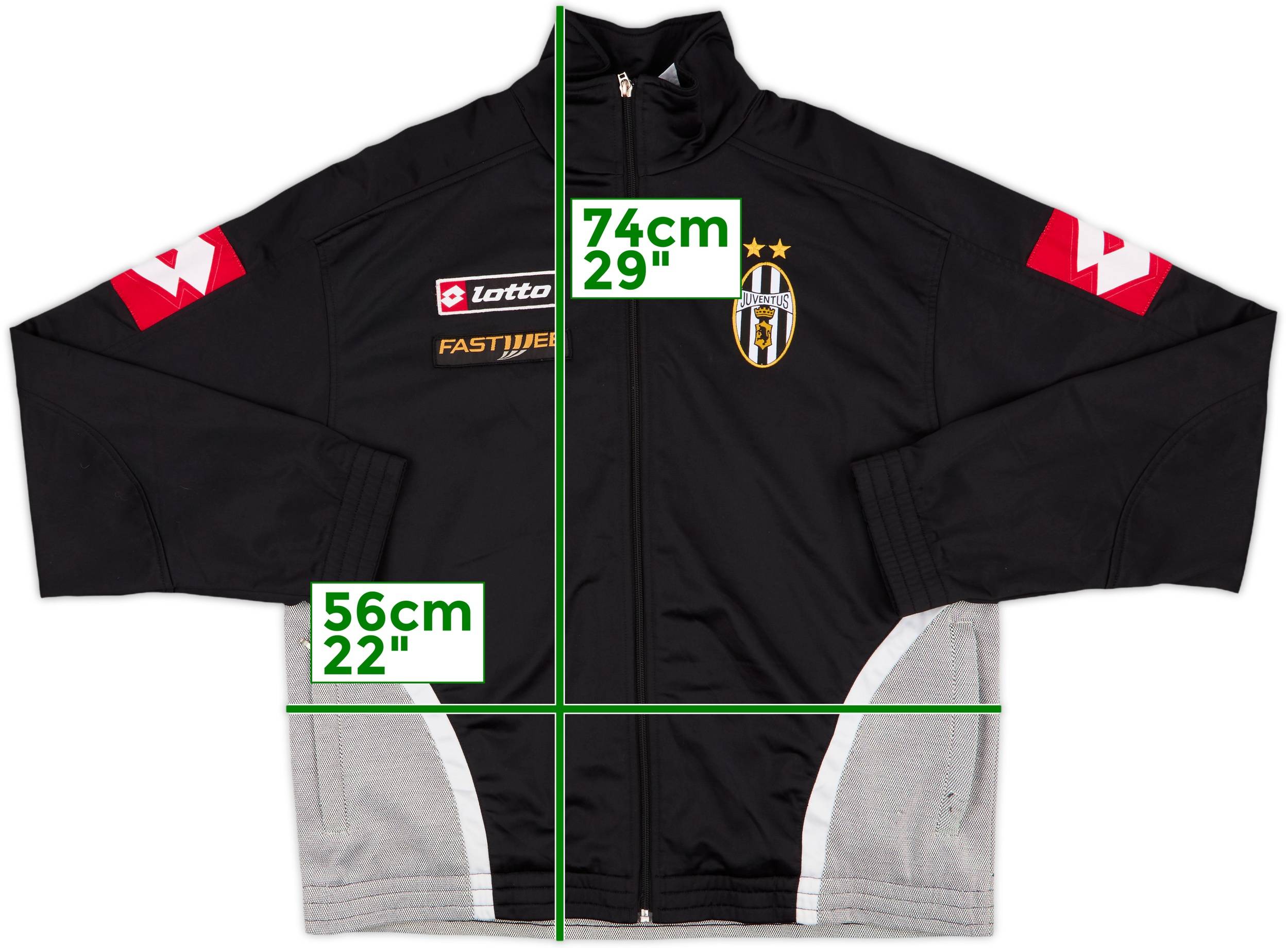 lotto 00s JUVENTUS ユヴェントス　トラックジャッケット 2000-01 Juventus Lotto Track Jacket - 8/10 - (S)