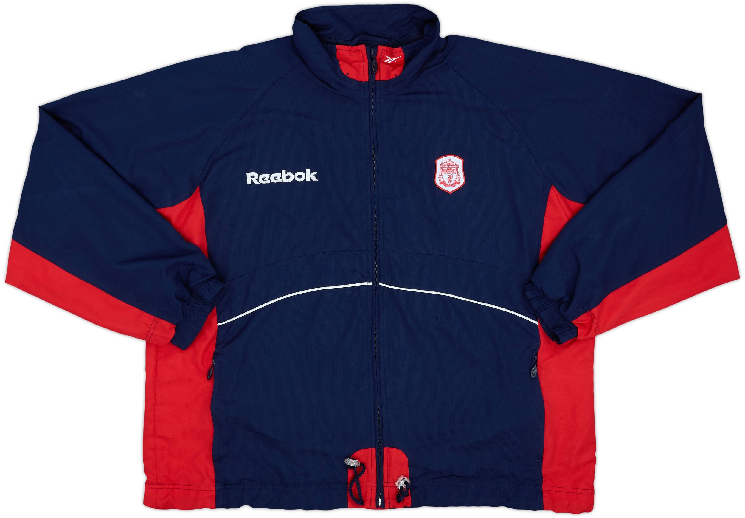 2000-02 Liverpool Reebok Track Jacket - 9/10 - (XL)