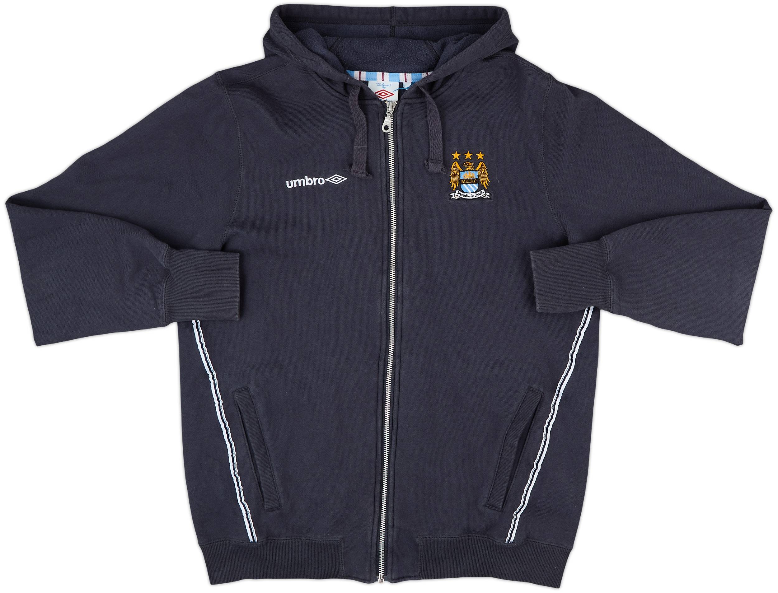 ビンテージ '10-11 Umbro Manchester Cityドリルトップ 2010/11 vintage Manchester City away shirt | Size L