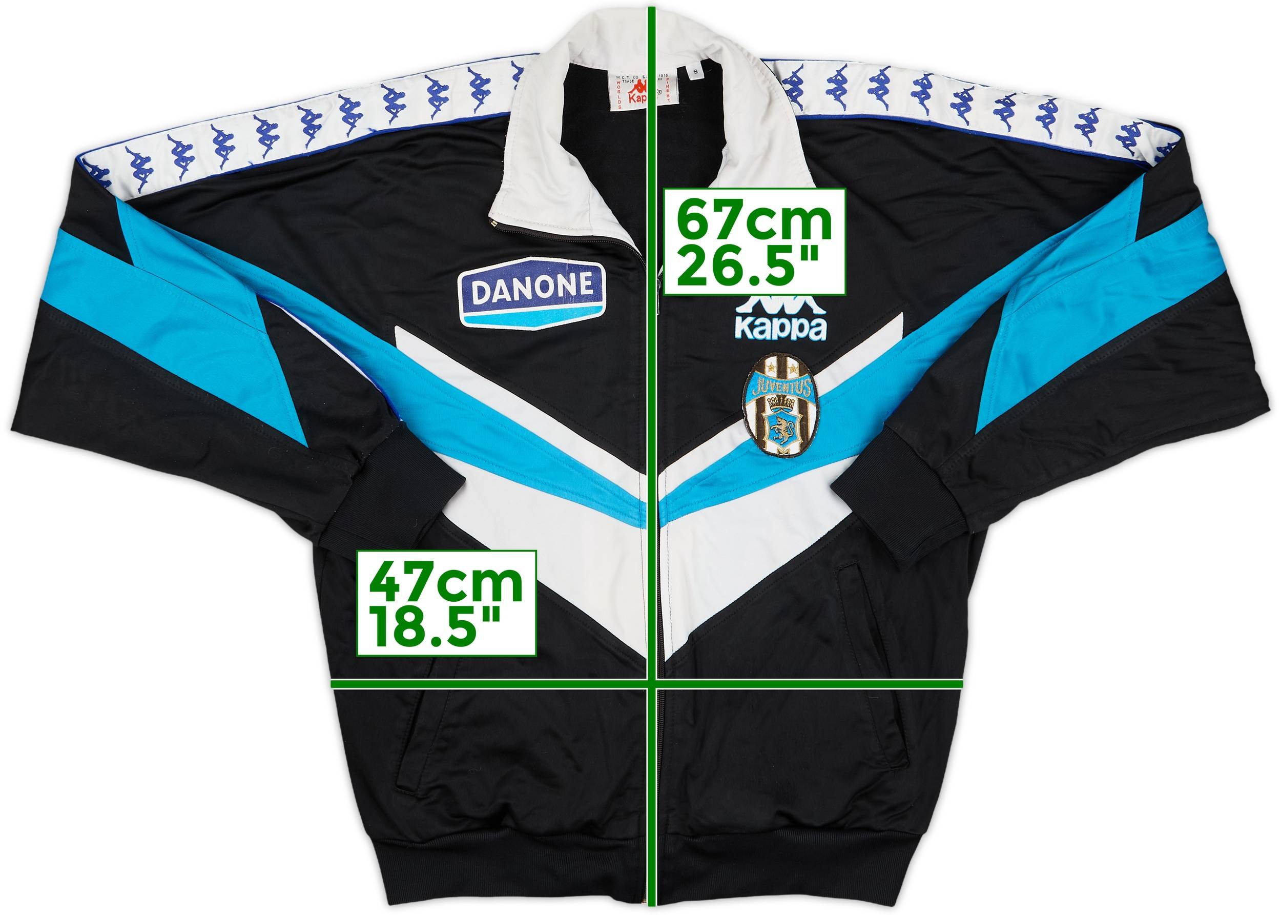 1994-95 Juventus Kappa Track Jacket - 7/10 - (S)